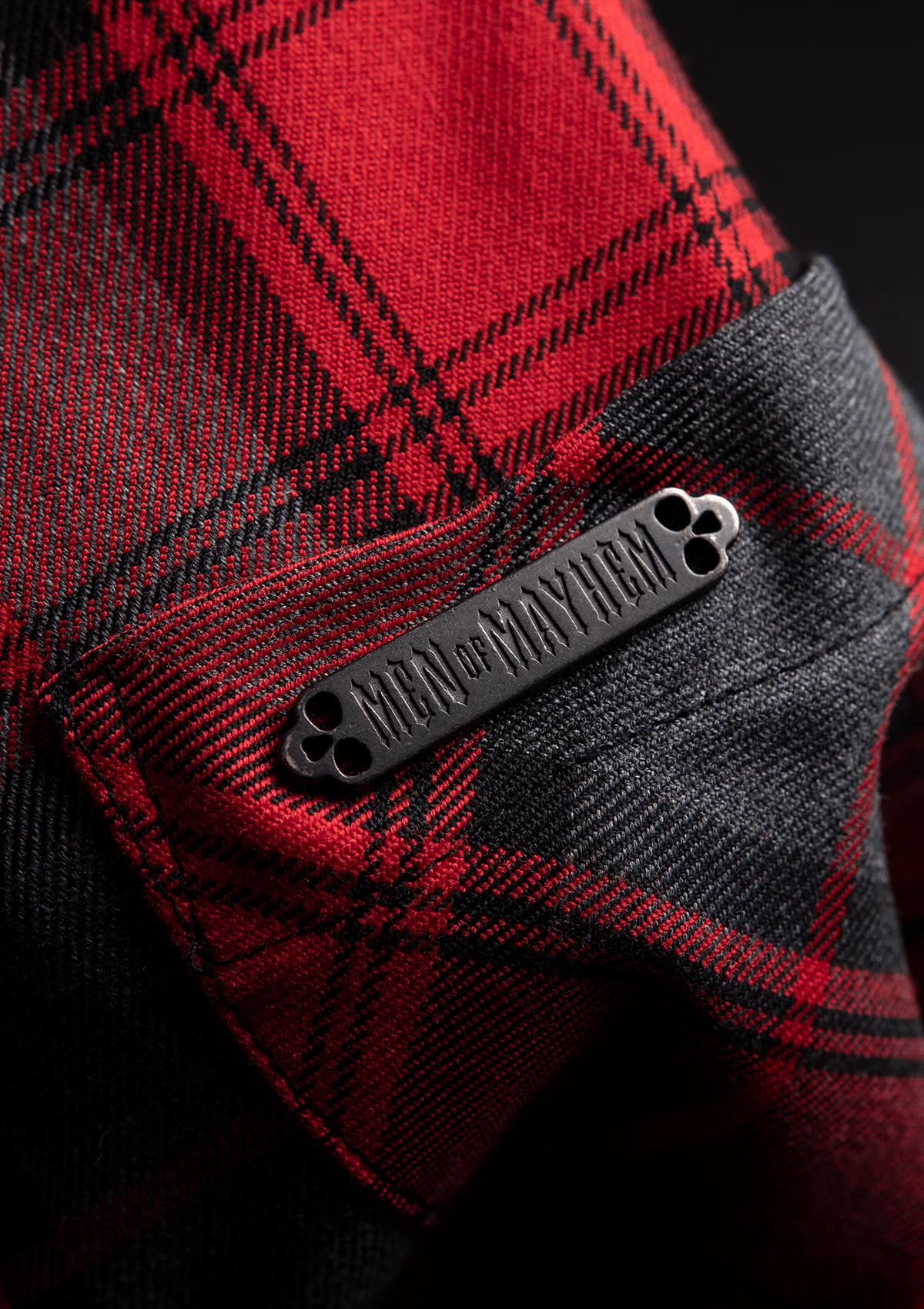 Women Flanellhemd R/G - MEN OF MAYHEM - ALAIKO - EXCHANGES - MM - W - 2120 - FL - RG - Flanellhemd - Hemden