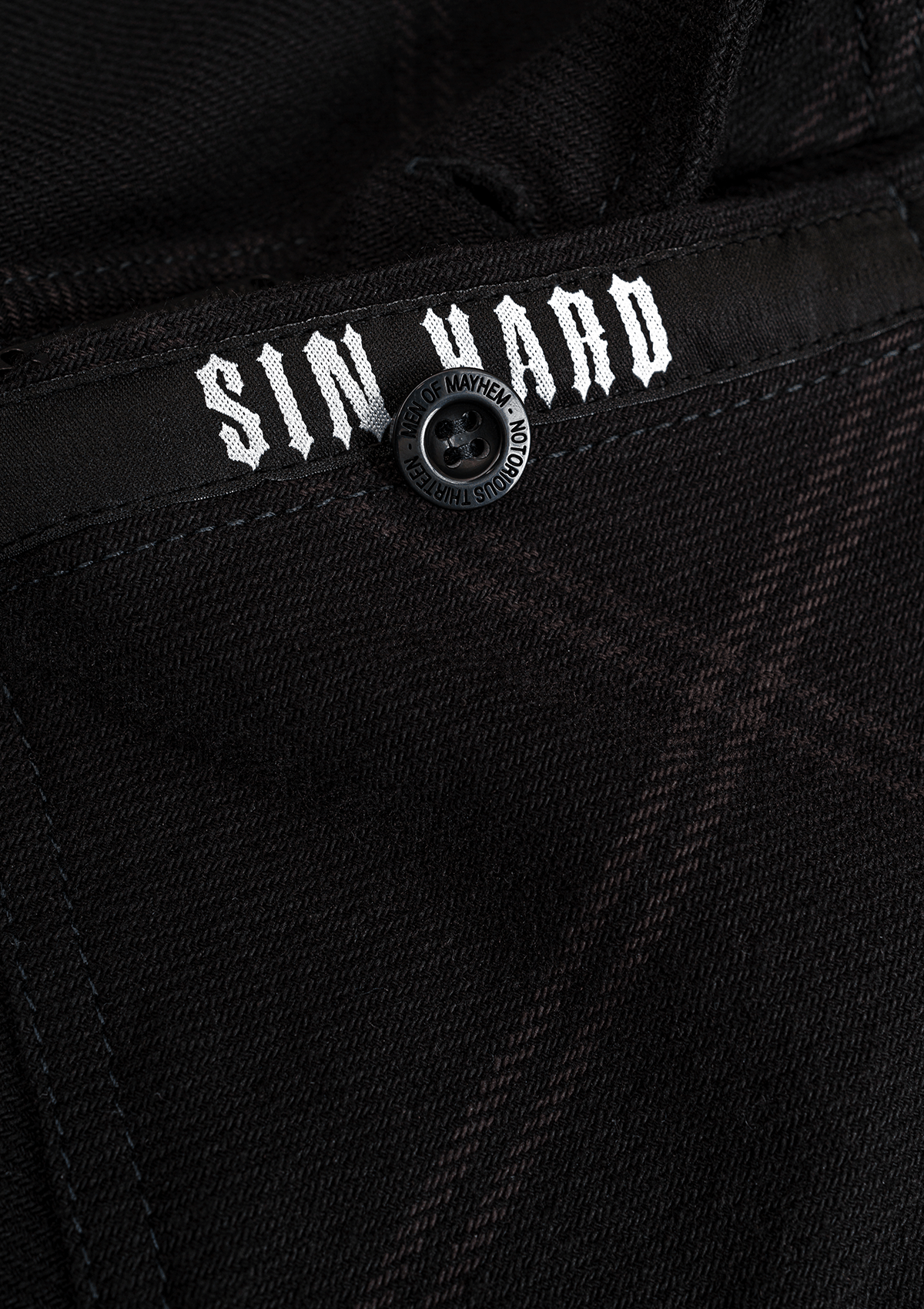 Flanellhemd Night / Heavy D. - MEN OF MAYHEM - ALAIKO - EXCHANGES - MM - M - 1060 - FH - NH - Flanellhemd - Hemden