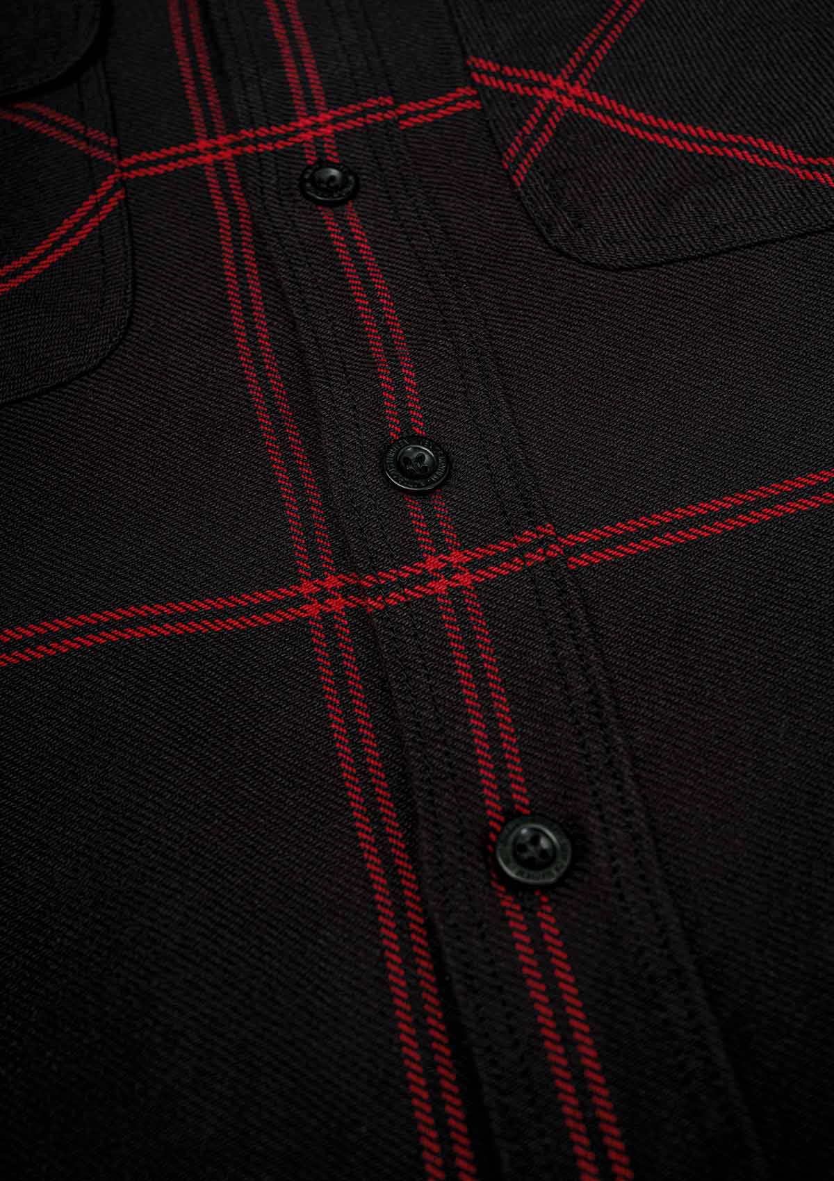 Flanellhemd Tracer / Heavy D. - MEN OF MAYHEM - ALAIKO - EXCHANGES - MM - M - 1060 - FH - TH - Flanellhemd - Hemden