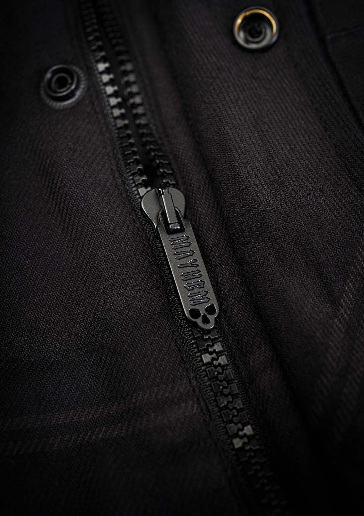 Flanelljacke Midnight - MEN OF MAYHEM - ALAIKO - EXCHANGES - MM - M - 1100 - FJ - MN - flanelljacke - Grau