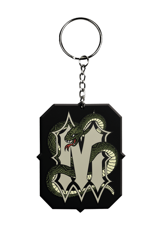 Keychain Mayhem Rattlesnake - MEN OF MAYHEM - Accessoires - biker - black