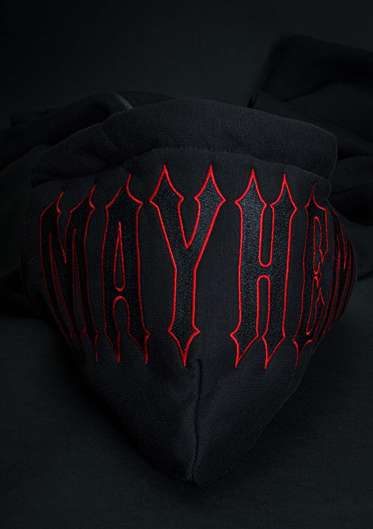 Hoody Jacke Mayhem Classic B/B/R MK3