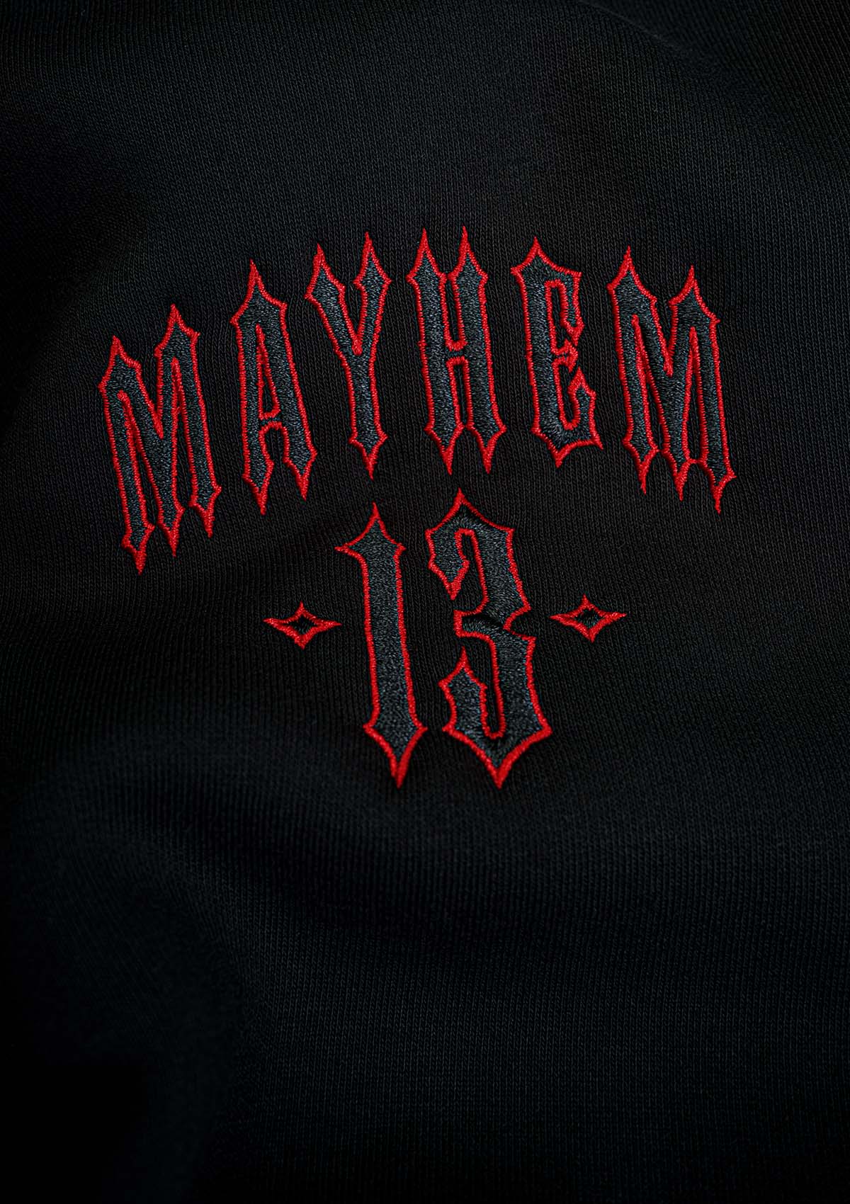 Hoody Jacke Mayhem Classic B/B/R MK3