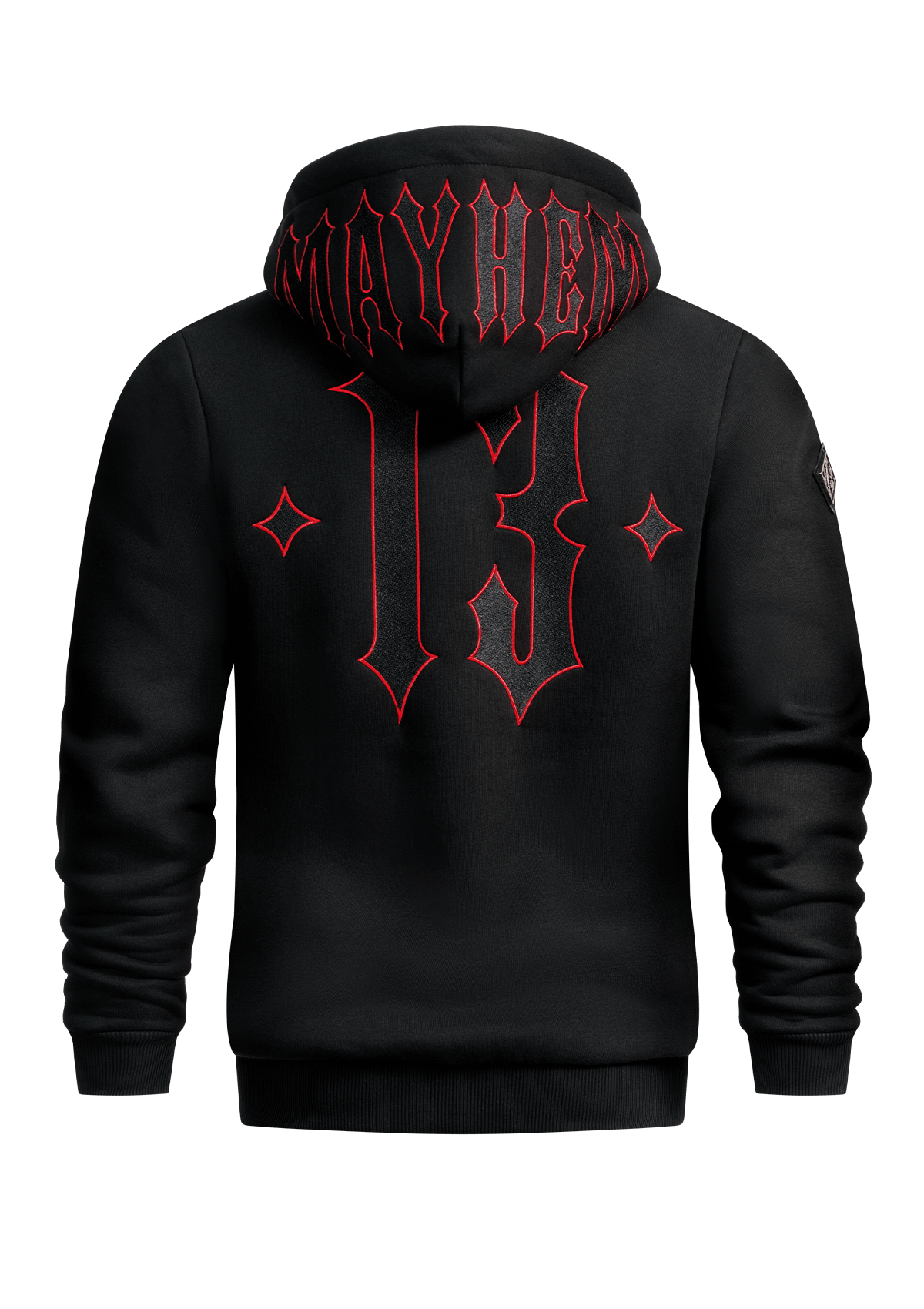 Hoodie Jacke Mayhem Classic B/B/R MK3 - MEN OF MAYHEM - ALAIKO - EXCHANGES - MM - M - 1080 - HJ - BBR - MK3 - BBR - Classic
