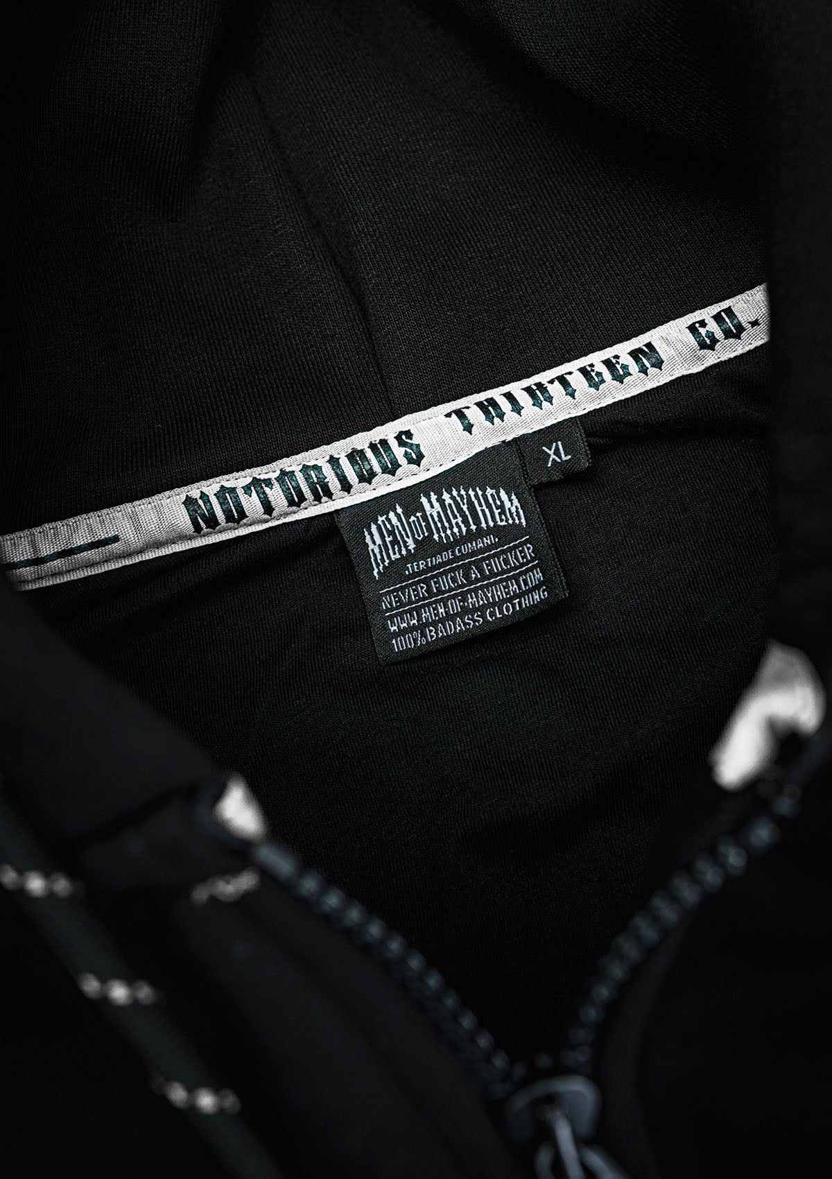 Hoody Jacke Mayhem Classic B/B/W MK3 - MEN OF MAYHEM - ALAIKO - EXCHANGES - MM - M - 1080 - HJ - BBW - MK3 - BBW - Classic