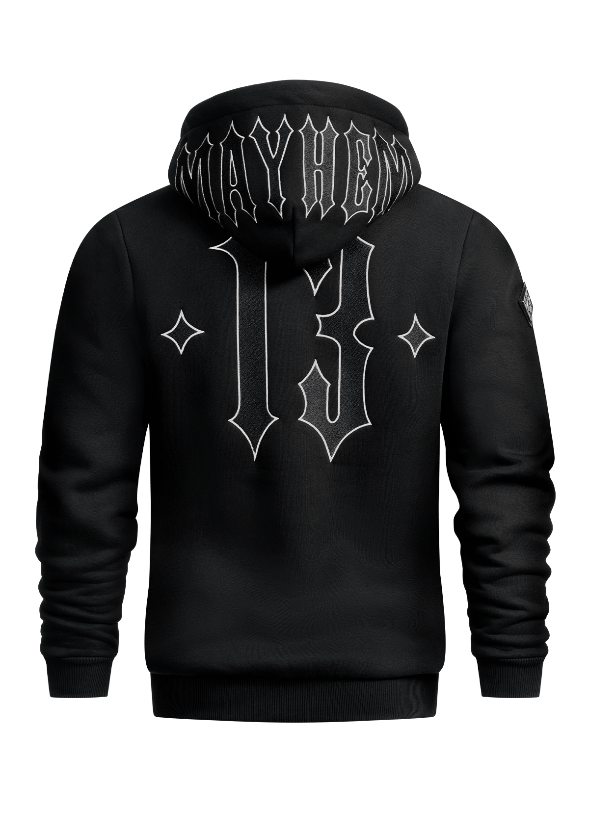 Hoody Jacke Mayhem Classic B/B/W MK3 - MEN OF MAYHEM - ALAIKO - EXCHANGES - MM - M - 1080 - HJ - BBW - MK3 - BBW - Classic