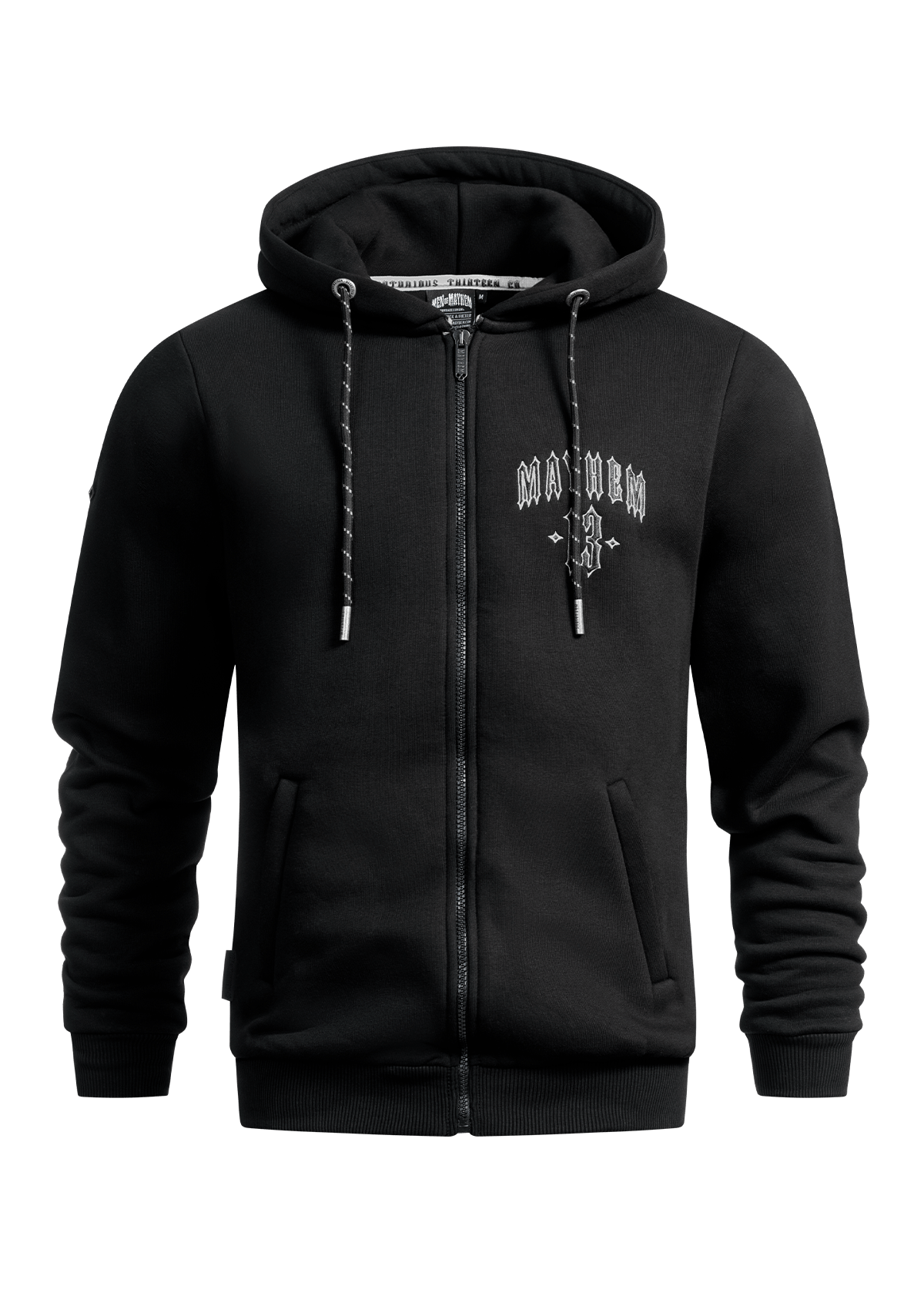 Hoody Jacke Mayhem Classic B/B/W MK3 - MEN OF MAYHEM - ALAIKO - EXCHANGES - MM - M - 1080 - HJ - BBW - MK3 - BBW - Classic