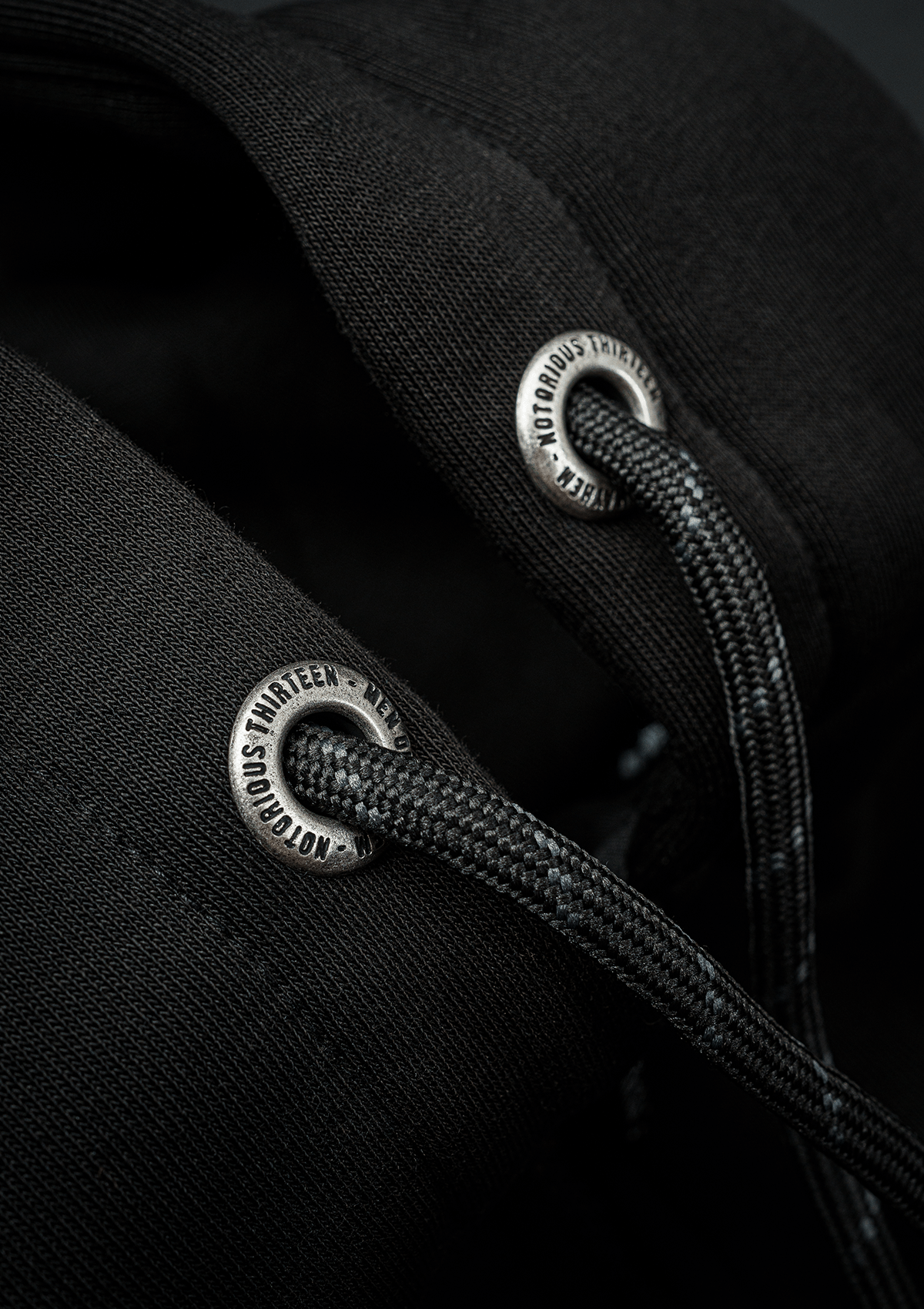 Hoodie Jacke Original Black - MEN OF MAYHEM - ALAIKO - EXCHANGES - MM - M - 1080 - HJO - BL - black - Herren