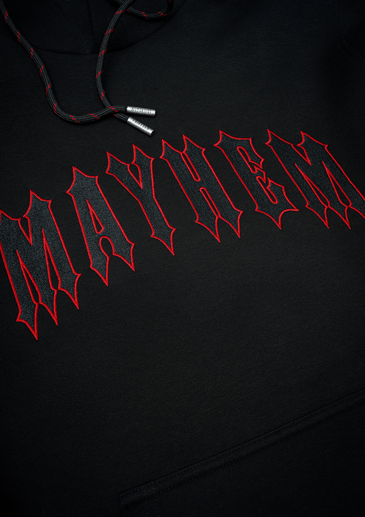 Hoodie Mayhem XIII B/B/R MK3 - MEN OF MAYHEM - ALAIKO - EXCHANGES - MM - M - 1050 - HMX - BBR - BBR - black