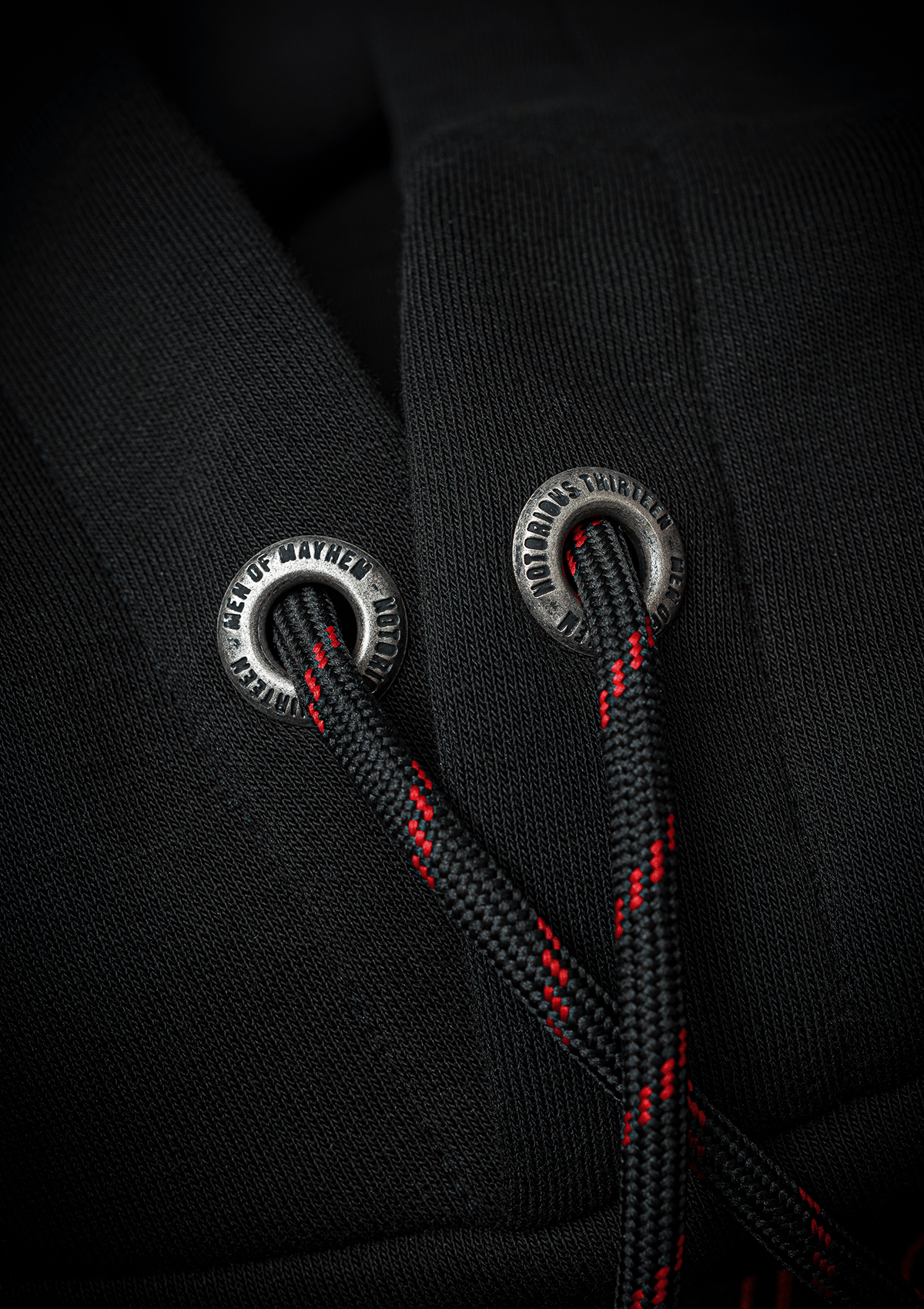 Hoodie Mayhem XIII B/B/R MK3 - MEN OF MAYHEM - ALAIKO - EXCHANGES - MM - M - 1050 - HMX - BBR - BBR - black