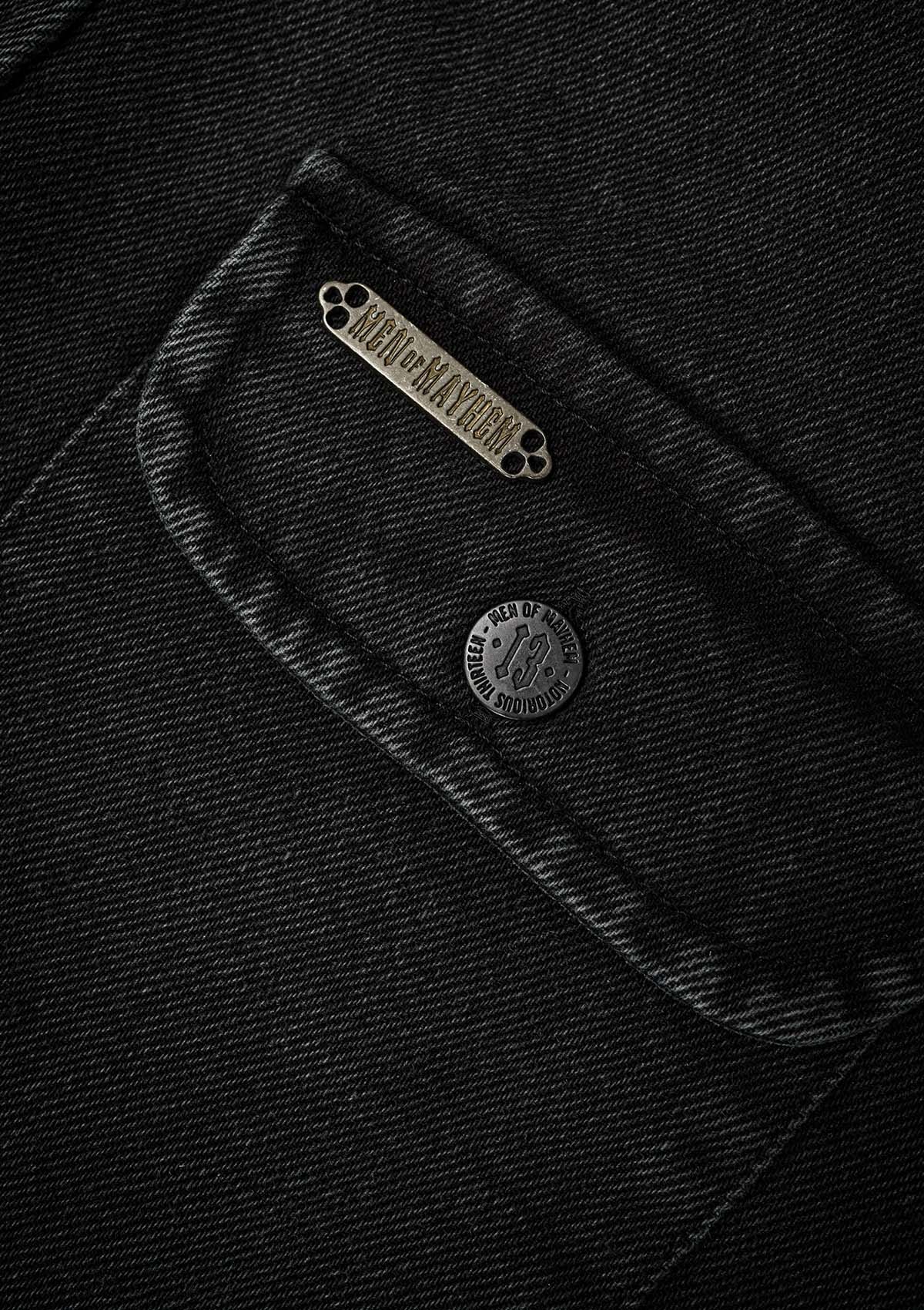 Denim Shirt Shadow BLKW