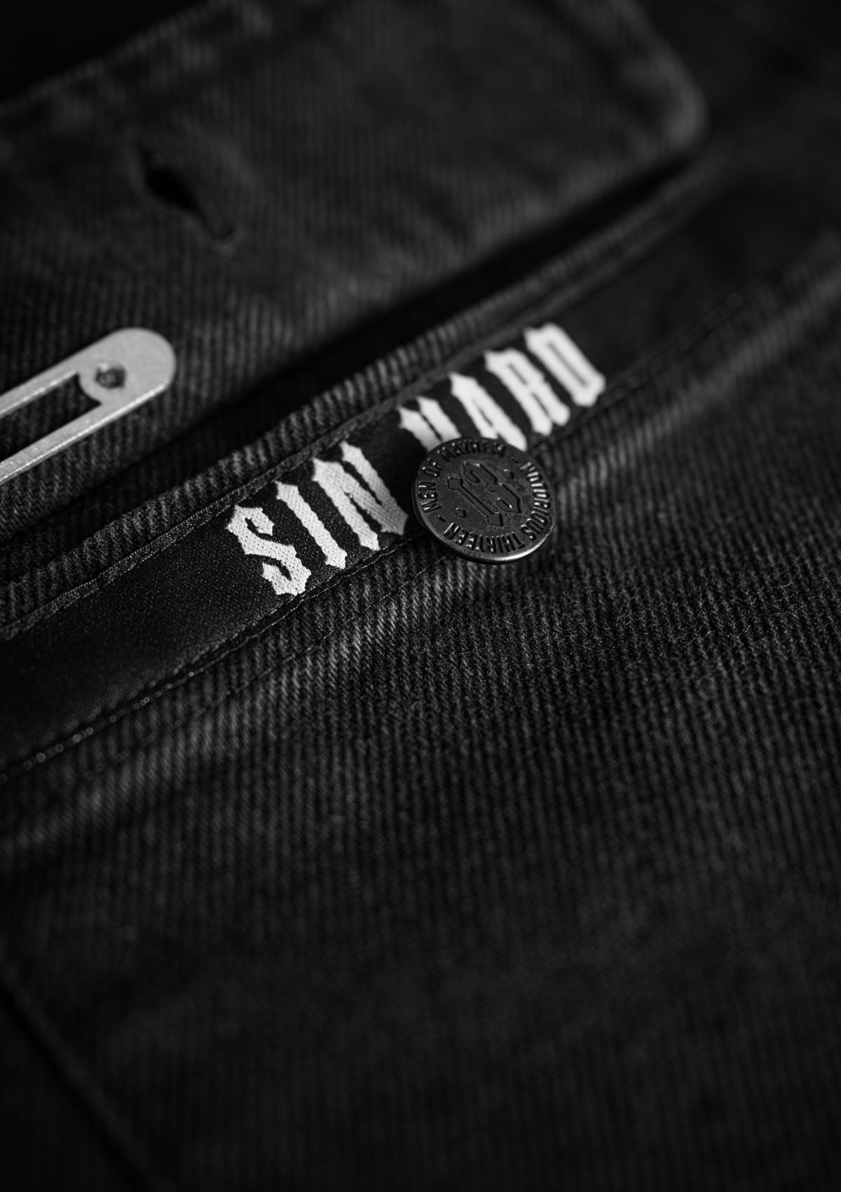 Jeanshemd Shadow BLKW - MEN OF MAYHEM - ALAIKO - EXCHANGES - MM - M - 1060 - JHS - BLKW - Hemden - Herren