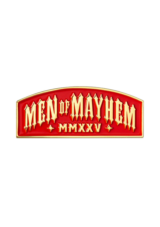 Pin Men of Mayhem MMXXV - MEN OF MAYHEM - Accessoires - biker - Gold
