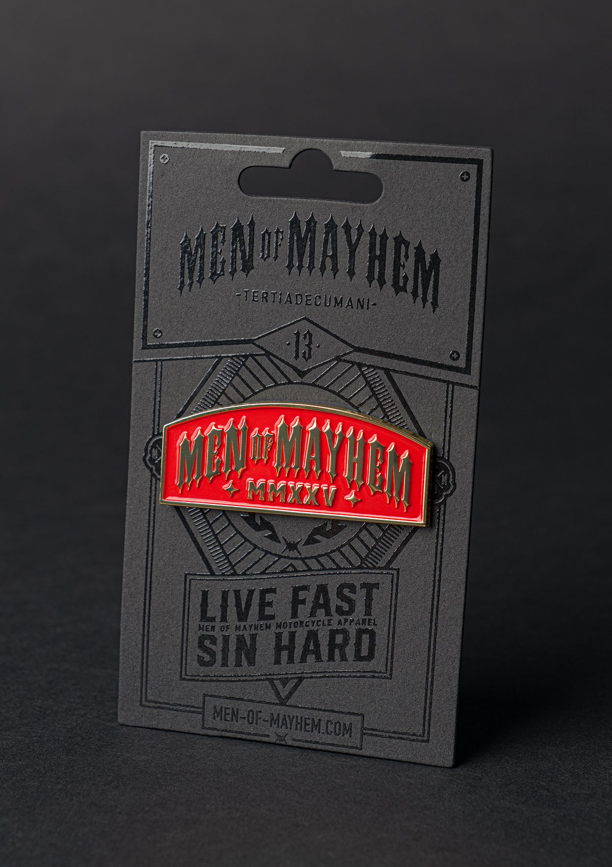 Pin Men of Mayhem MMXXV - MEN OF MAYHEM - Accessoires - biker - Gold
