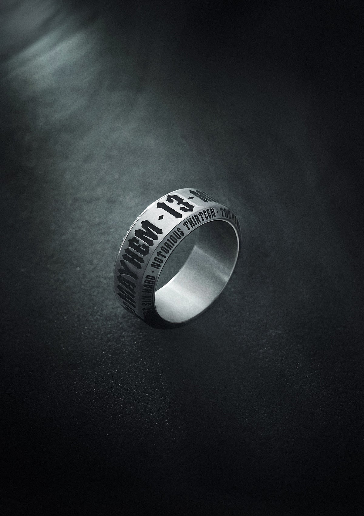 Ring 13 Mayhem - MEN OF MAYHEM - Accessoires - ALAIKO - EXCHANGES - MM - M - 3250 - R13M - Neu