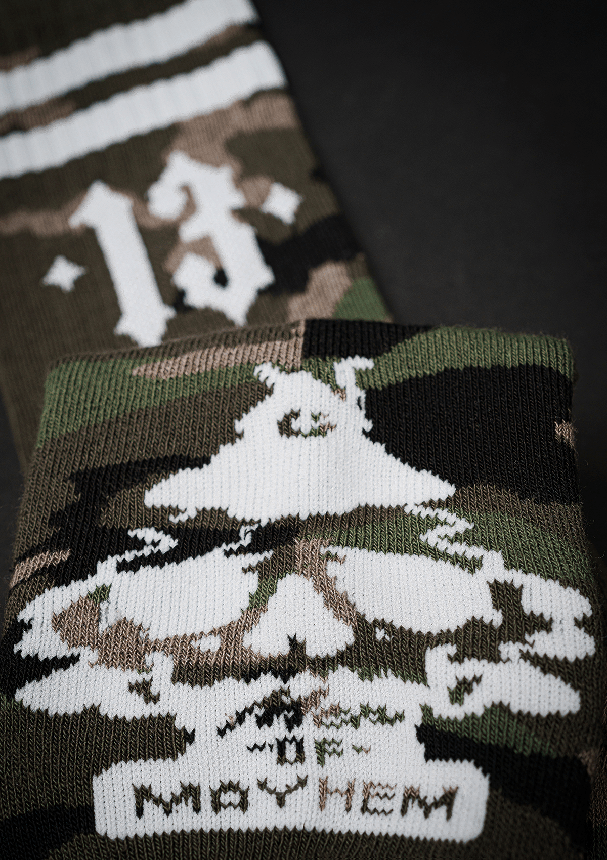 Crew Socken 13 Freshener GC/W - MEN OF MAYHEM - Accessoires - ALAIKO - EXCHANGES - CS - 13F - GC - Crew Socken