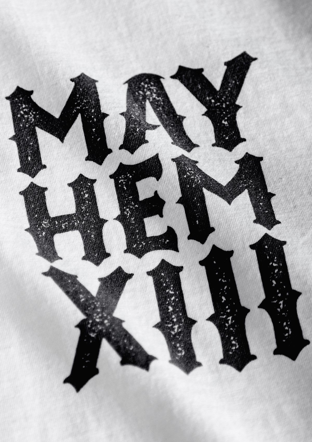 T-Shirt Mayhem Chopper XIII W/S - MEN OF MAYHEM - ALAIKO - EXCHANGES - MM - M - 1010 - MX - WS - Chopper - Men