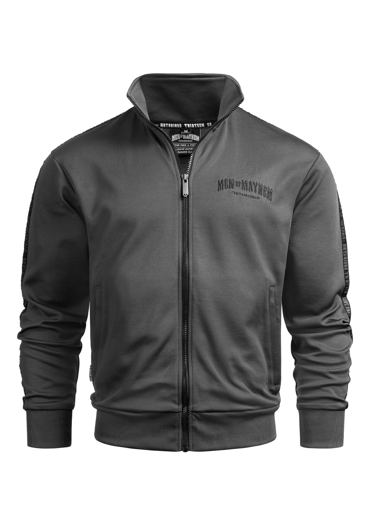 Trainingsjacke Classic G/S - MEN OF MAYHEM - ALAIKO - EXCHANGES - MM - M - 1070 - TJ - CL - GS - Classic - Grau