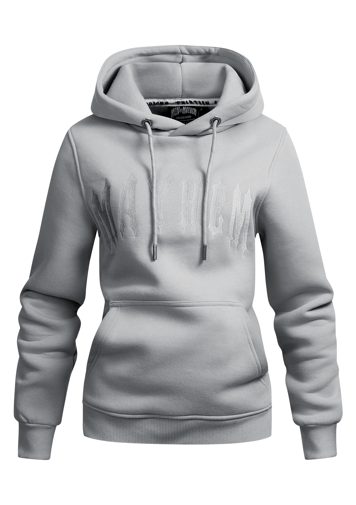 Women Hoody Mayhem LG/LG - MEN OF MAYHEM - ALAIKO - EXCHANGES - MM - W - 2050 - HM - LGLG - Grau - grey