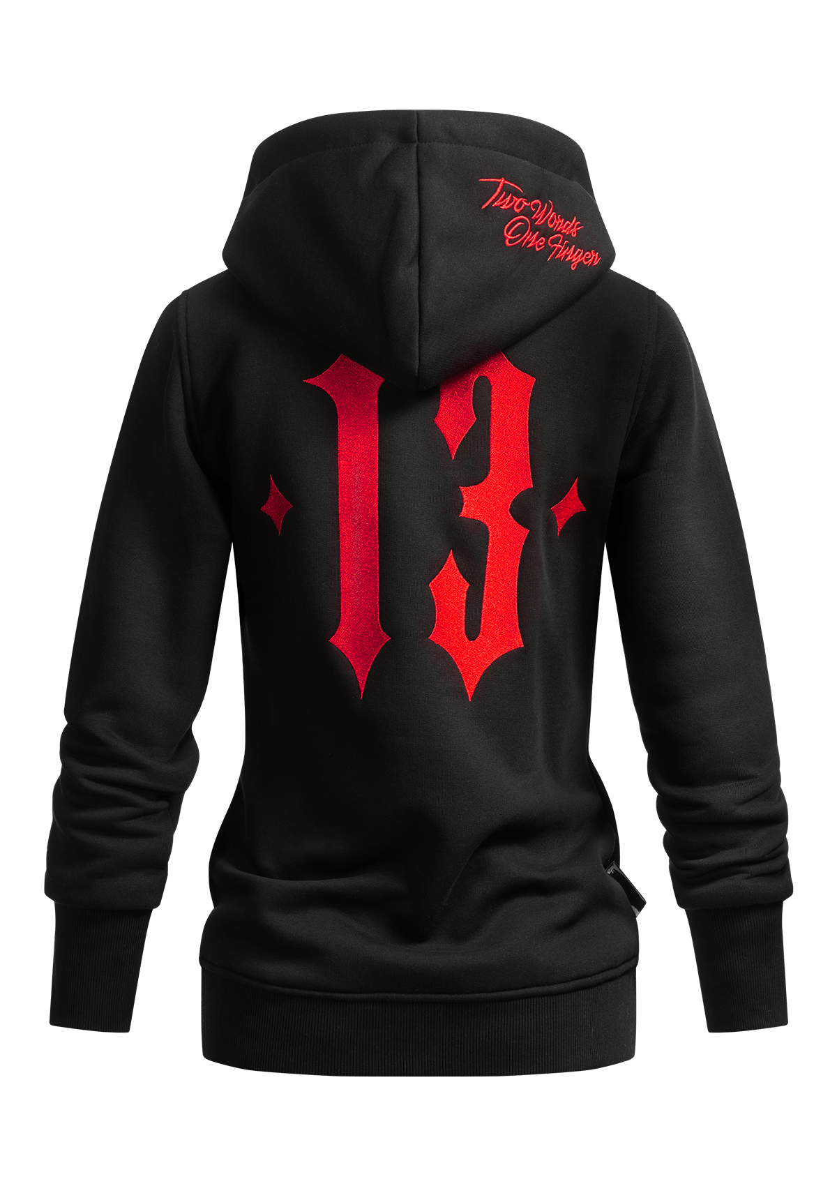 Women Hoodie Jacke TWOF S/R - MEN OF MAYHEM - ALAIKO - EXCHANGES - MM - W - 2070 - HJ - TWOF - SR - Schwarz - sr