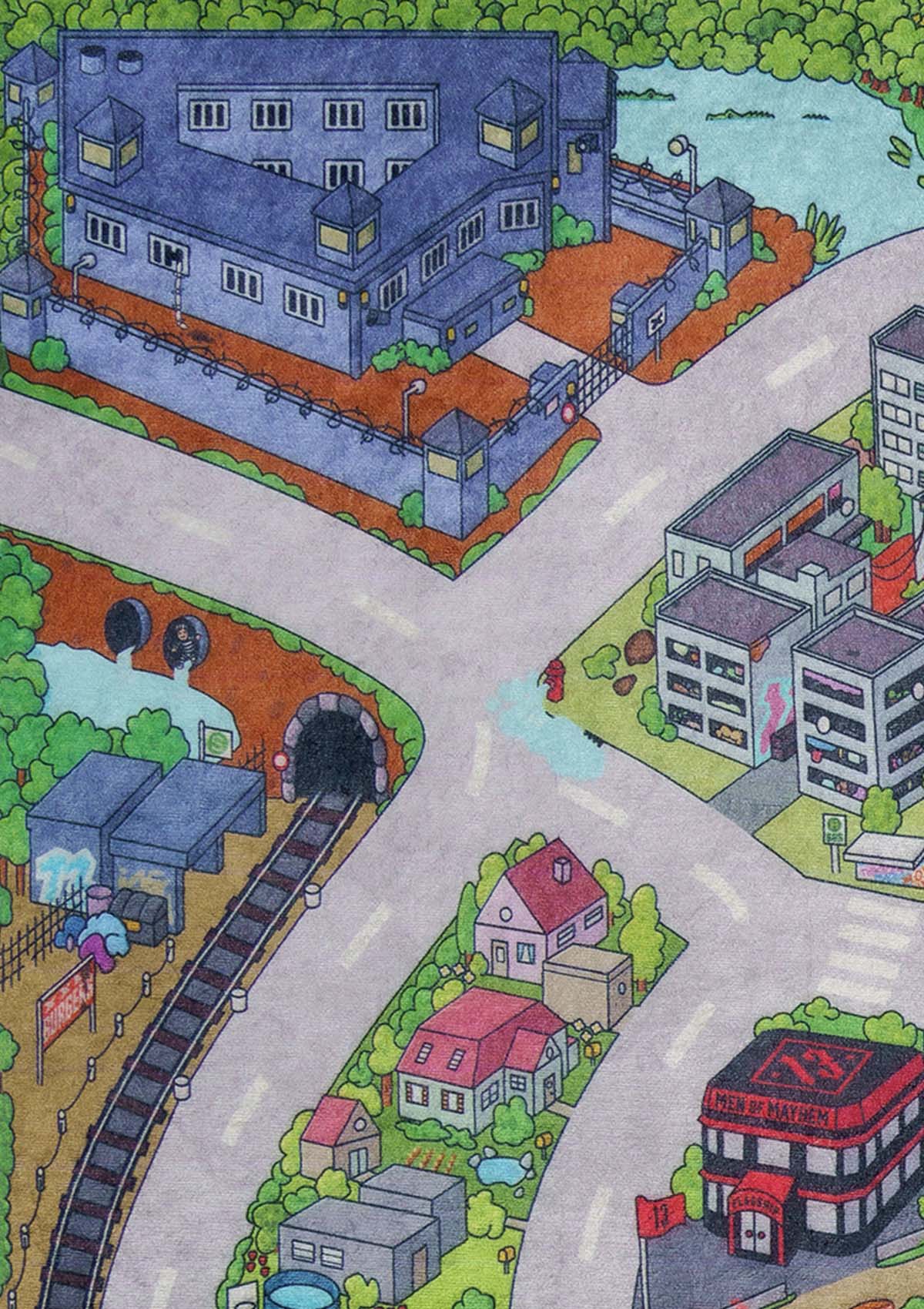 Spielteppich Mayhem - MEN OF MAYHEM - ALAIKO-EXCHANGES-MM-E-3080-STM - kids - kinder