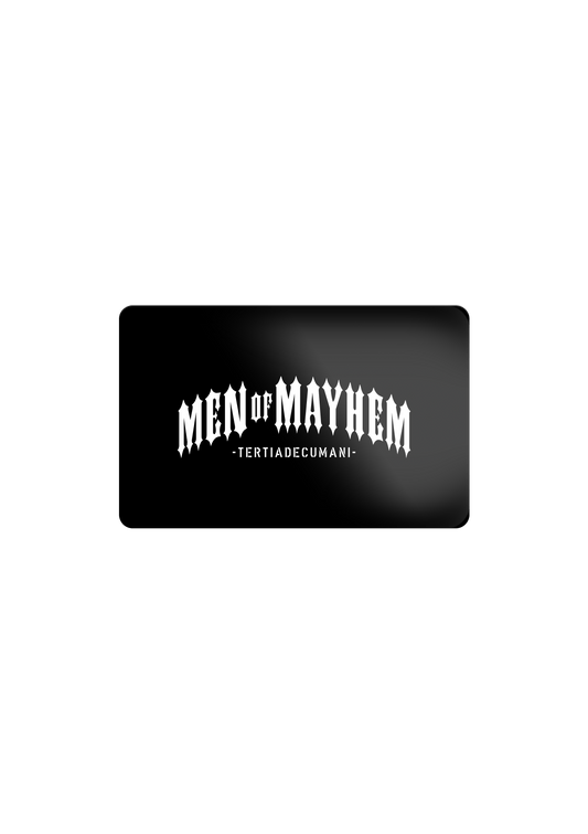 Geschenkgutschein - MEN OF MAYHEM - geschenk - gutschein -