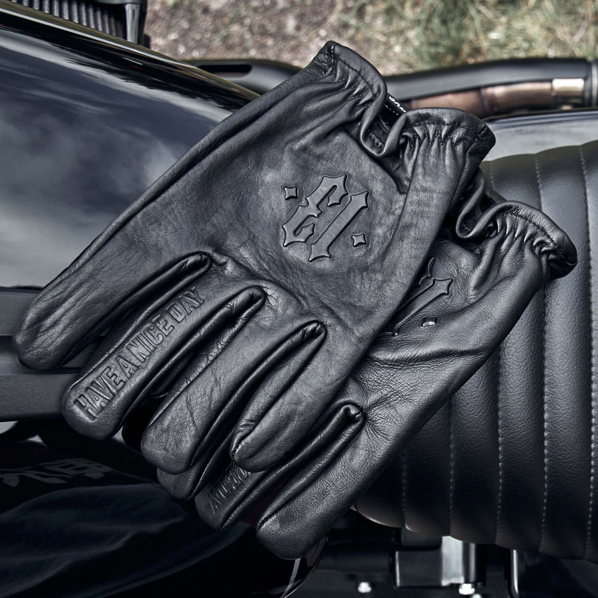 Herren Motorrad-Handschuhe - Leder & MX