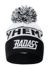 Bommel Beanie Badass Cuffed W/S - MEN OF MAYHEM - Accessoires - ALAIKO-EXCHANGES-MM-E-3020-BB-WS - Beanies