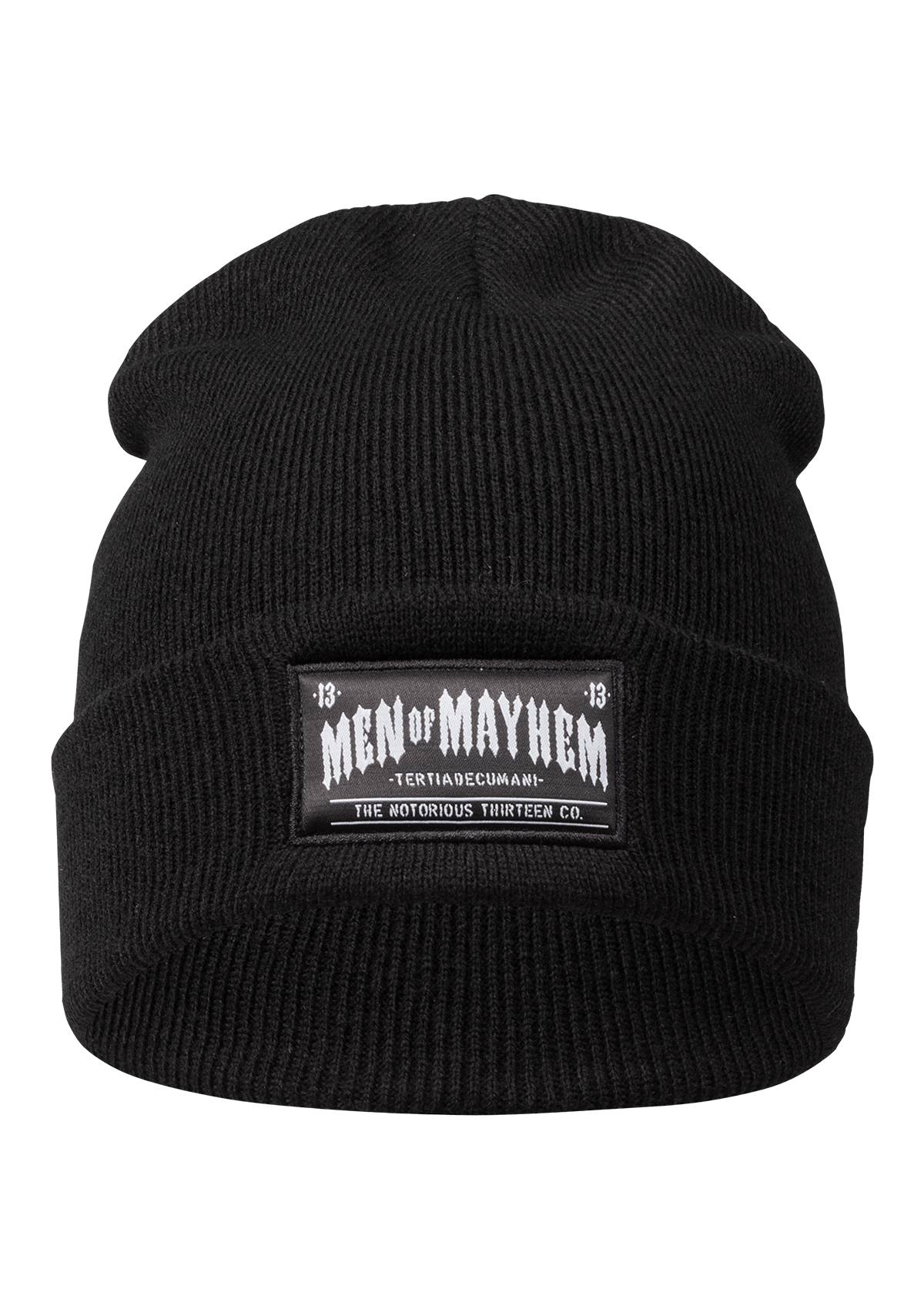 Beanie Classic Black - MEN OF MAYHEM - Accessoires - ALAIKO - EXCHANGES - MM - E - 3020 - CB - BL - Beanies