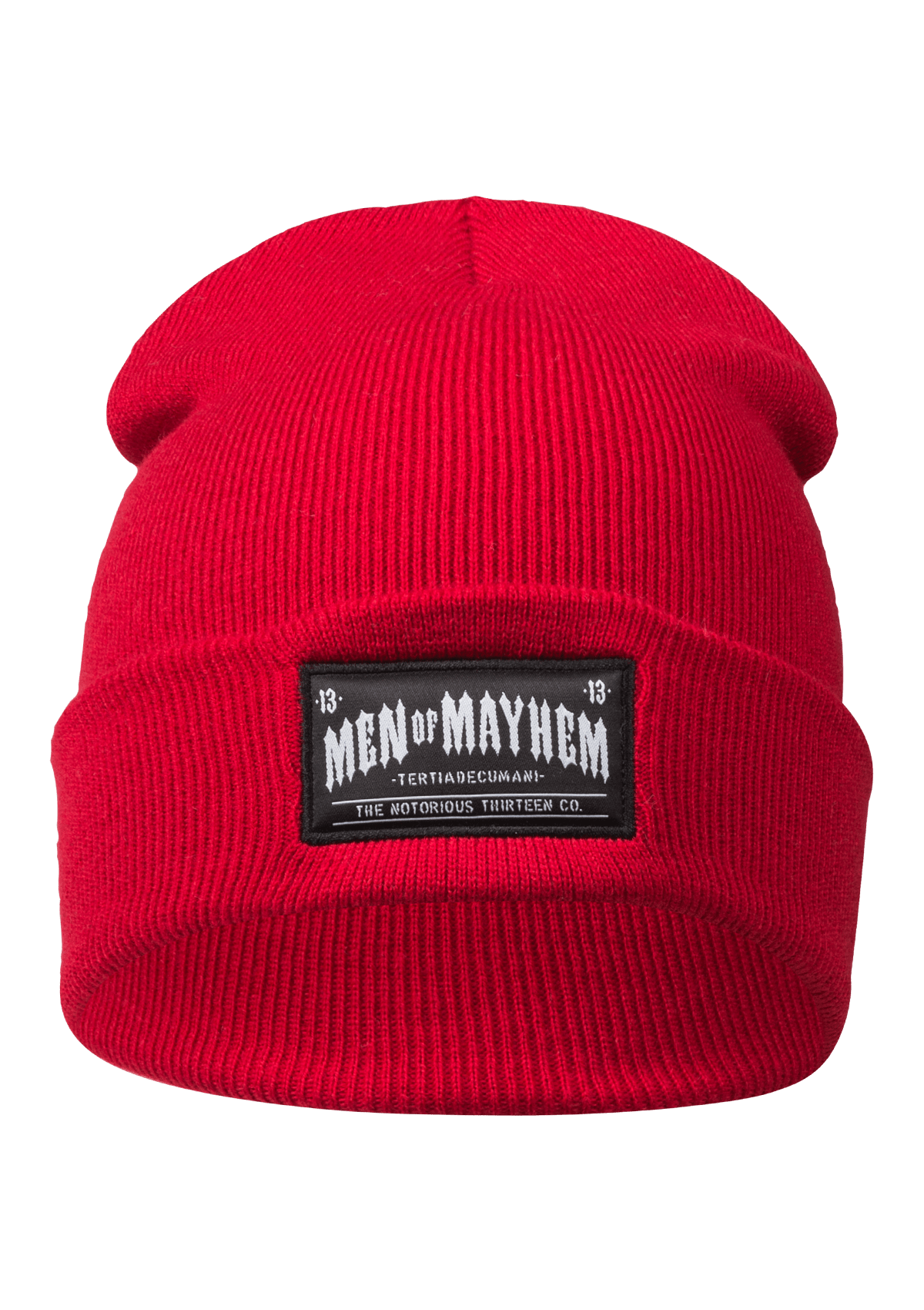 Beanie Classic Red - MEN OF MAYHEM - Accessoires - ALAIKO - EXCHANGES - MM - E - 3020 - CB - RE - Beanies