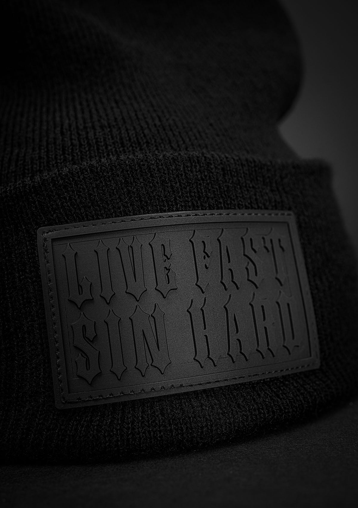Beanie L.F.S.H. B/B - MEN OF MAYHEM - Accessoires - Beanies - black
