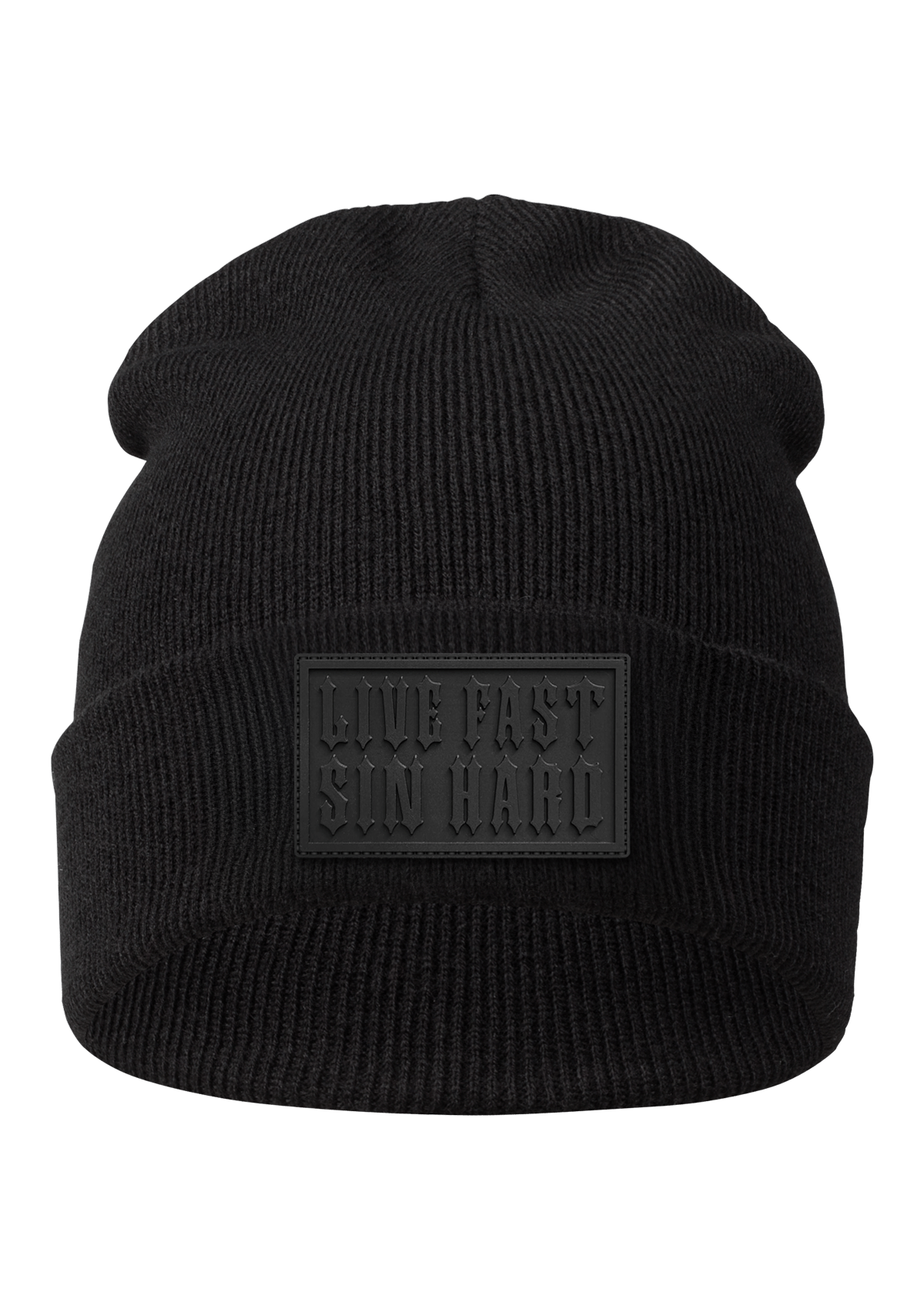 Beanie L.F.S.H. B/B - MEN OF MAYHEM - Accessoires - Beanies - black