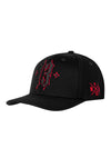 Basecap Mayhem B/B/R - MEN OF MAYHEM - Accessoires - ALAIKO-EXCHANGES-MM-E-3030-BM-BBR - Basecap