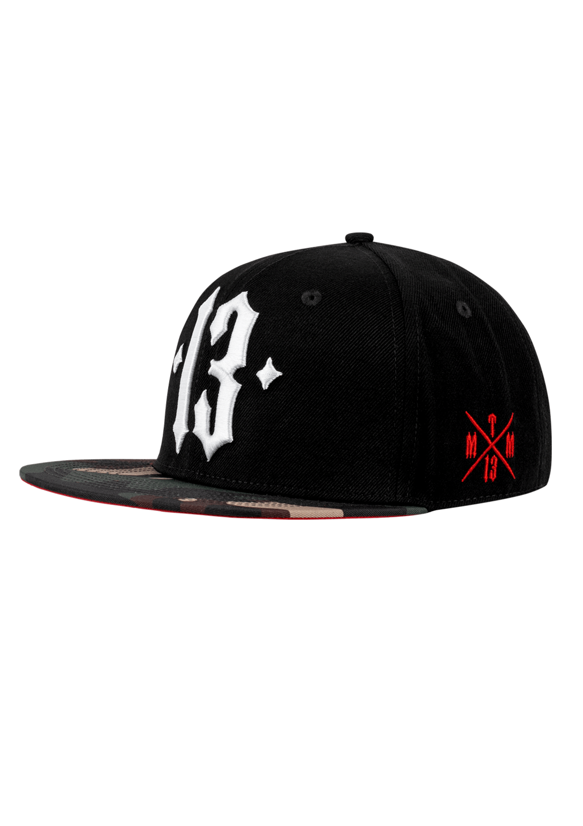 Snapback Camo - MEN OF MAYHEM - Accessoires - ALAIKO - EXCHANGES - MM - E - 3030 - CA - SB - black