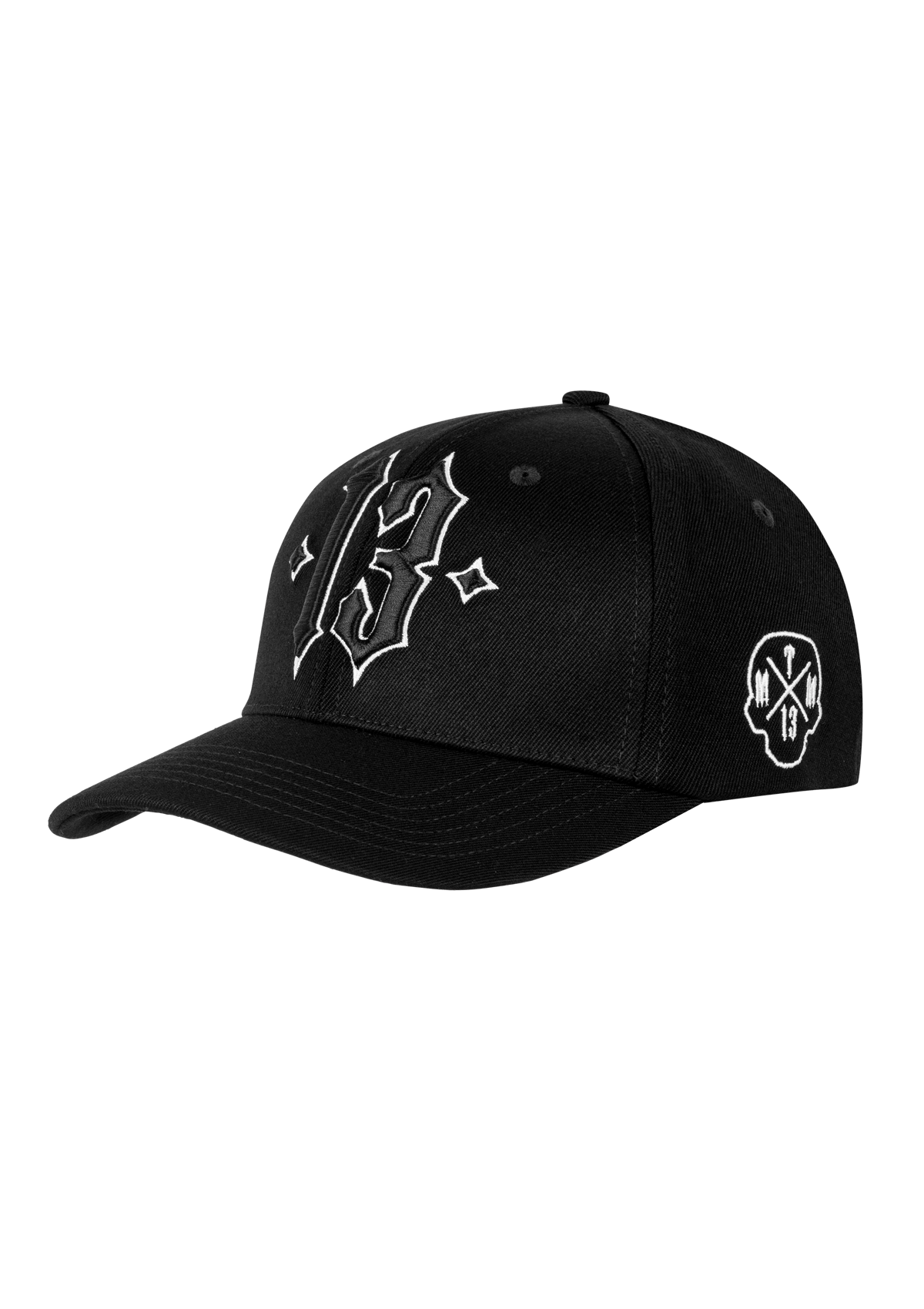 Flex Cap Mayhem B/B/W - MEN OF MAYHEM - Accessoires - ALAIKO - EXCHANGES - MM - E - 3030 - FC - BBW - BBR
