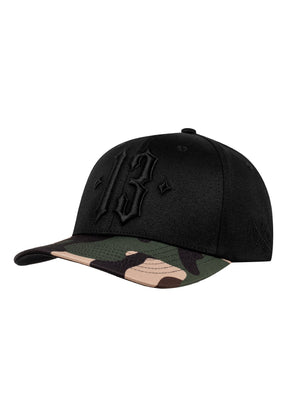 Flex Cap Camo Black - MEN OF MAYHEM - Accessoires - ALAIKO - EXCHANGES - MM - E - 3030 - FC - CB - black