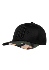 Flex Cap Camo Black