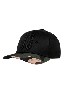 Flex Cap Camo Black