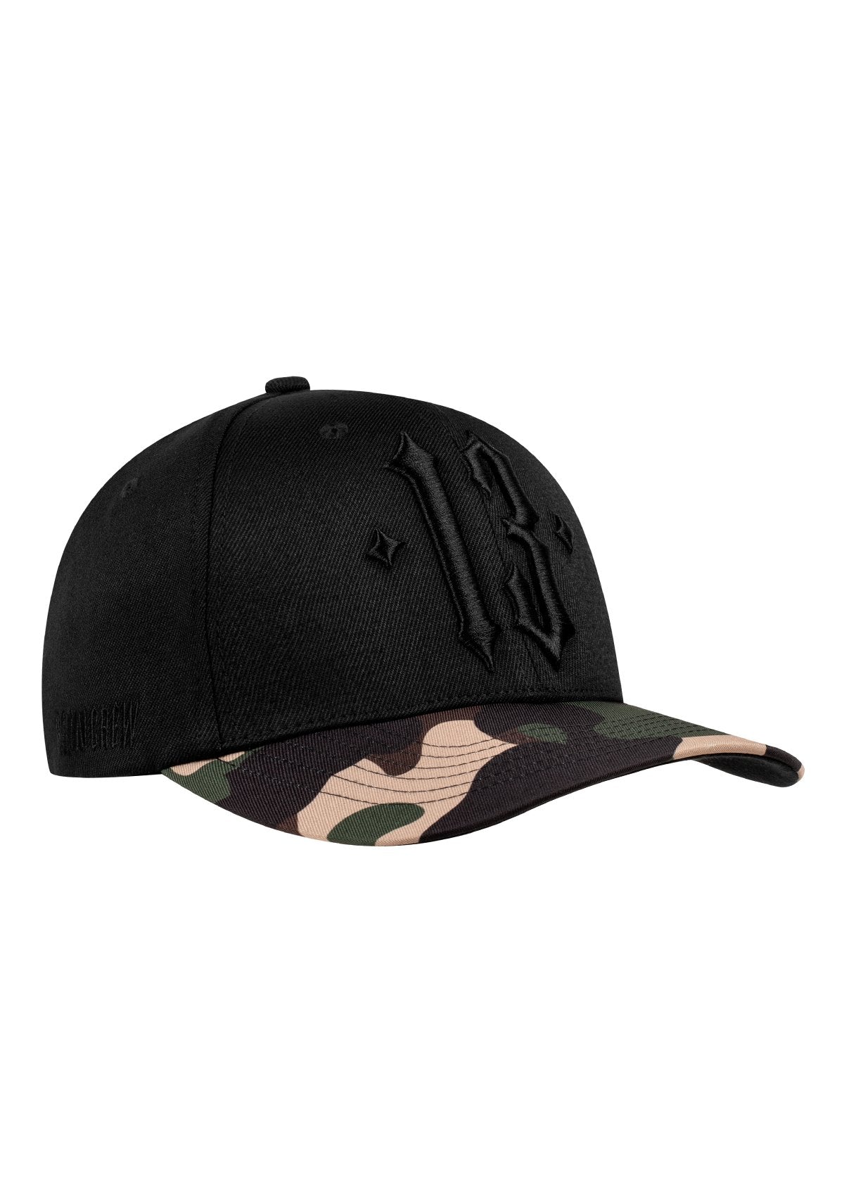 Flex Cap Camo Black - MEN OF MAYHEM - Accessoires - ALAIKO - EXCHANGES - MM - E - 3030 - FC - CB - black