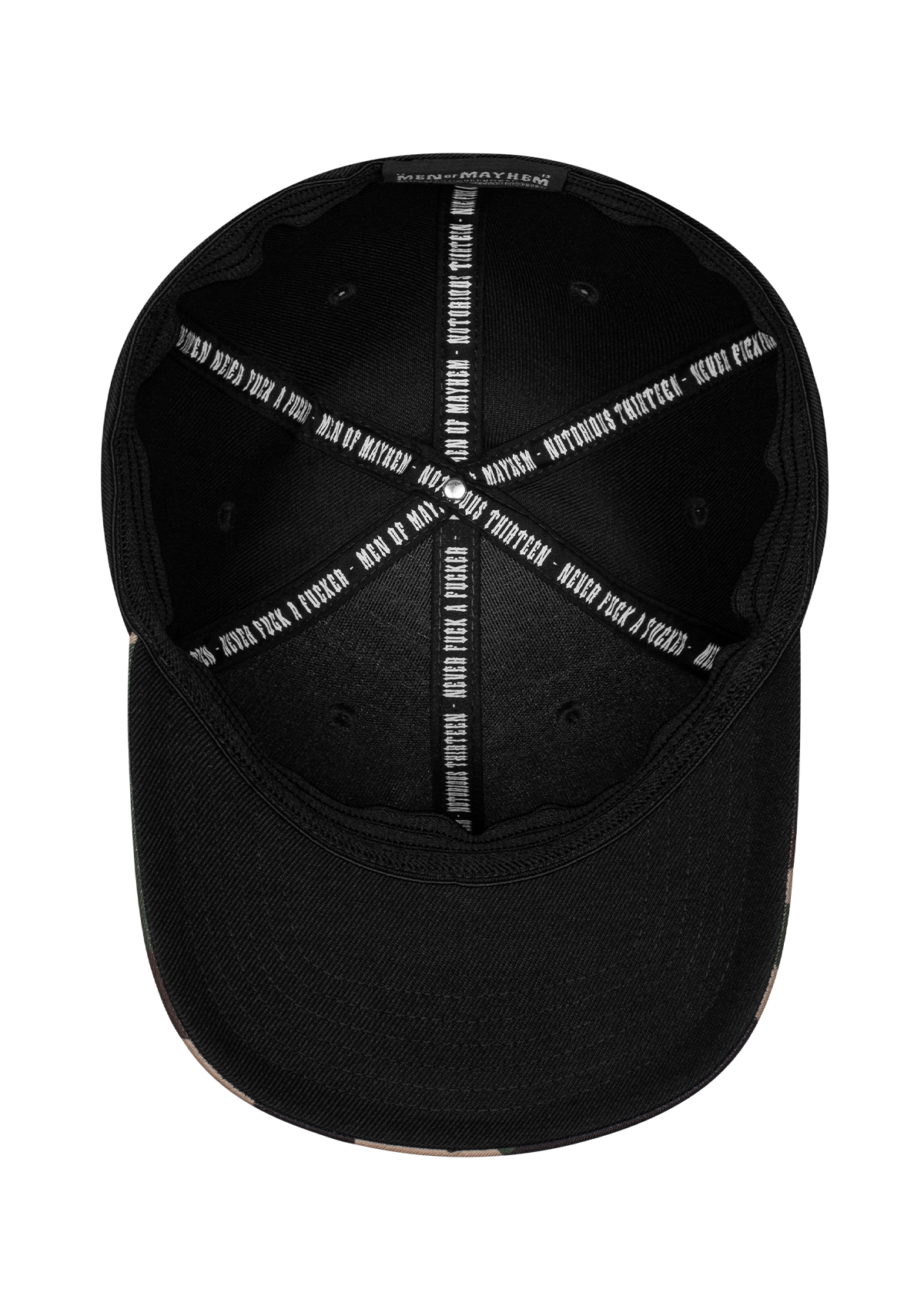 Flex Cap Camo Black