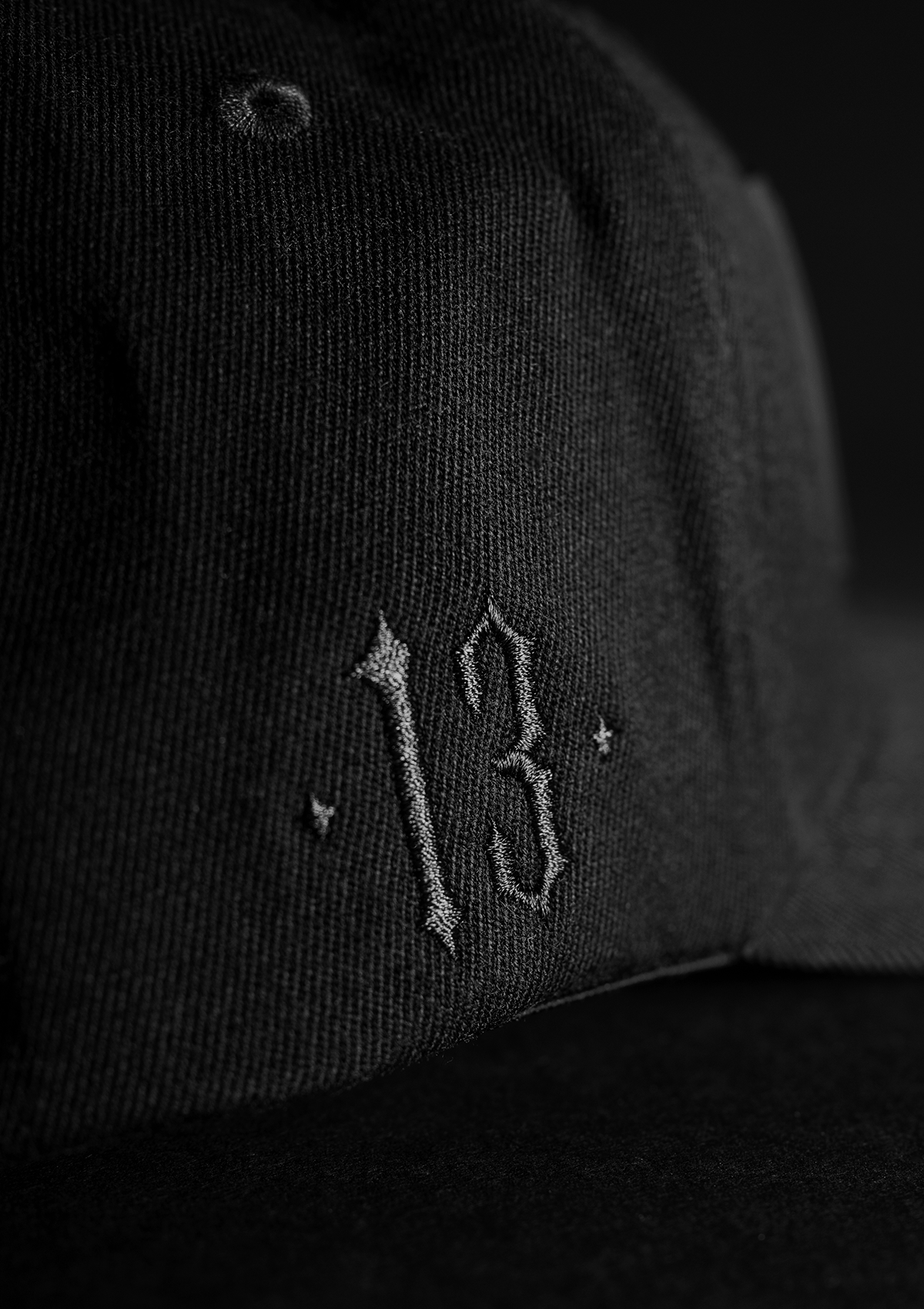 Basecap Flag B/B - MEN OF MAYHEM - Accessoires - ALAIKO - EXCHANGES - MM - E - 3030 - FL - BB - allblack