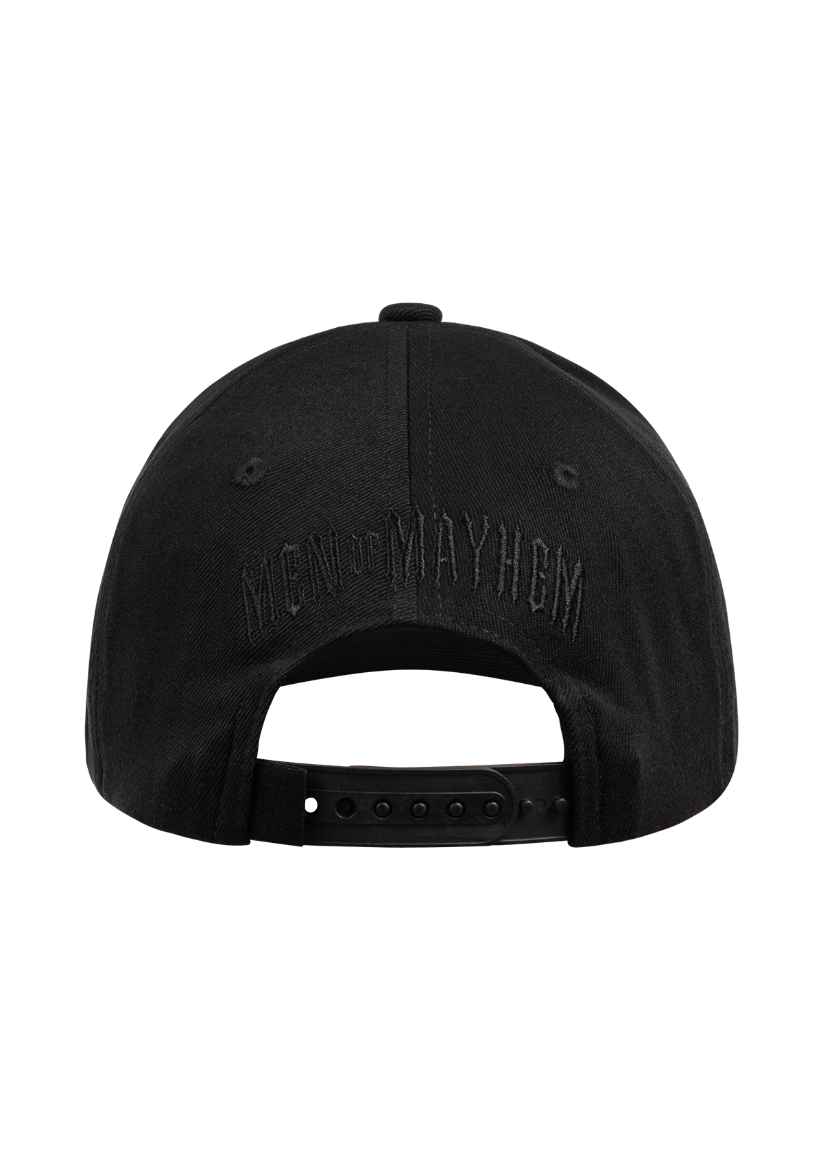 Basecap Flag B/B - MEN OF MAYHEM - Accessoires - ALAIKO - EXCHANGES - MM - E - 3030 - FL - BB - allblack