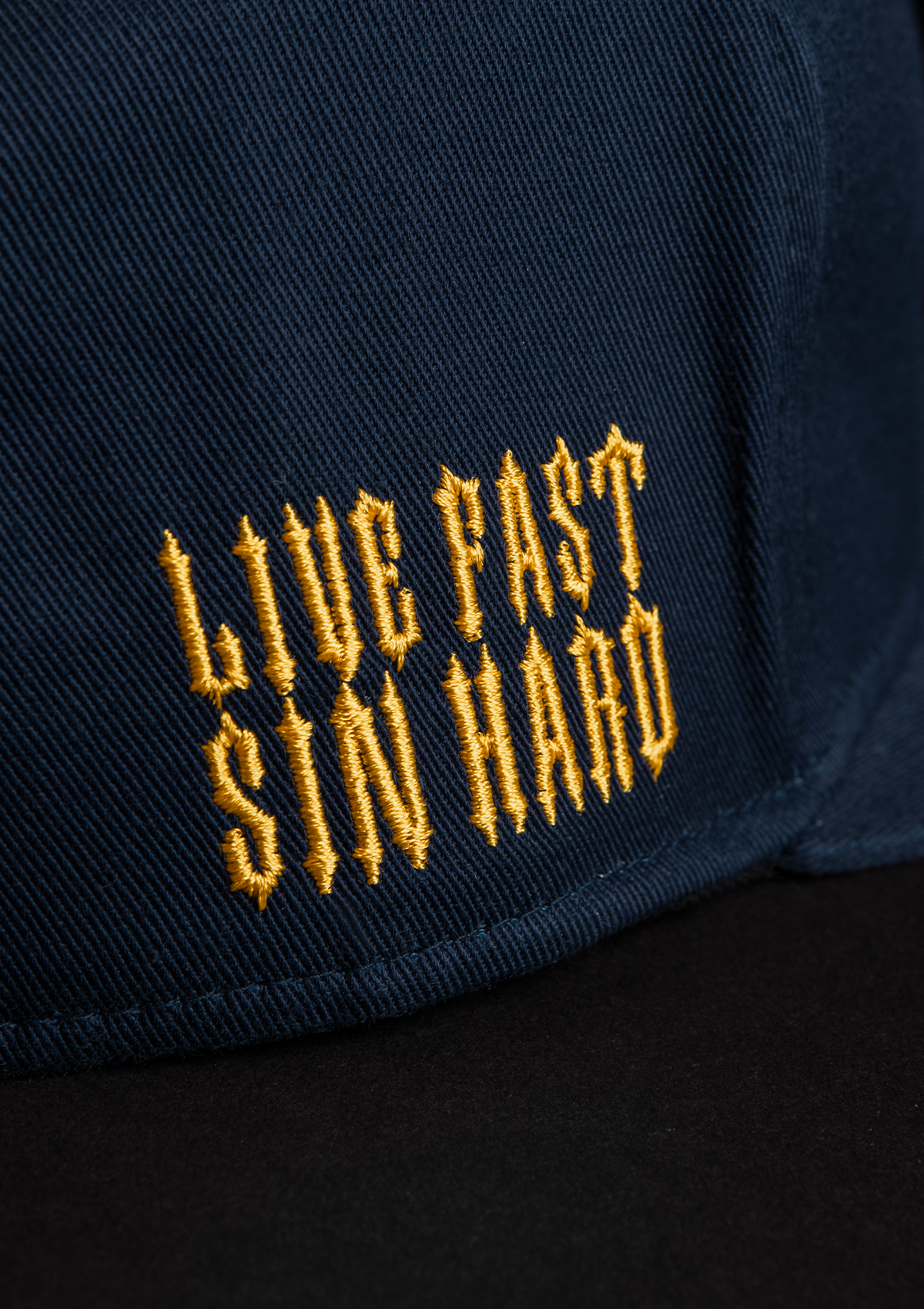 Snapback Live Fast Sin Hard N/G