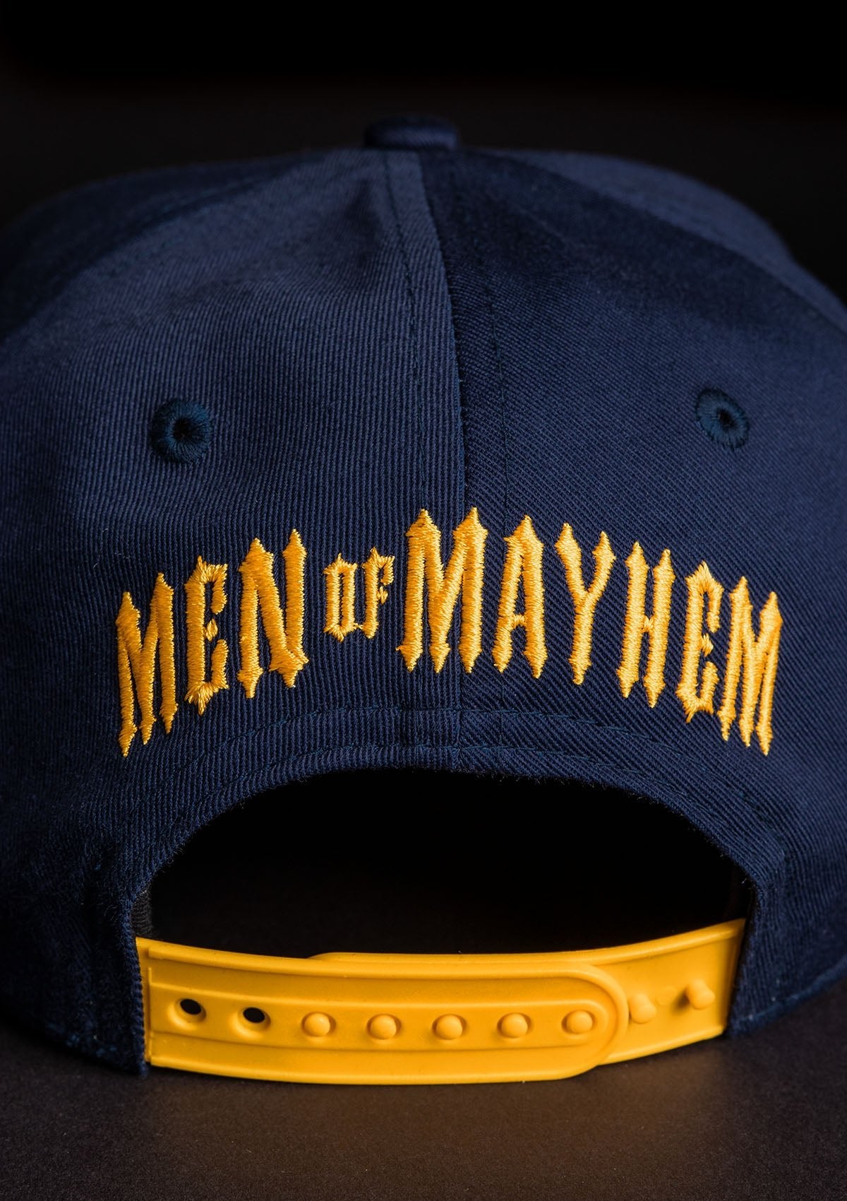 Snapback Live Fast Sin Hard N/G - MEN OF MAYHEM - Accessoires - Blau - blue