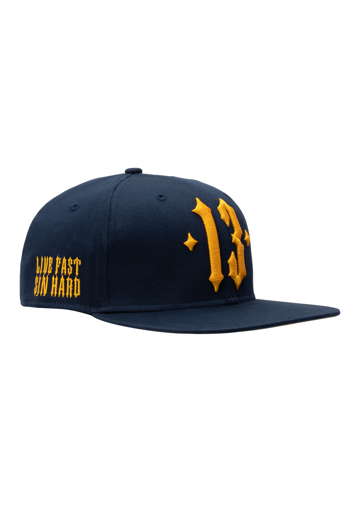 Snapback Live Fast Sin Hard N/G