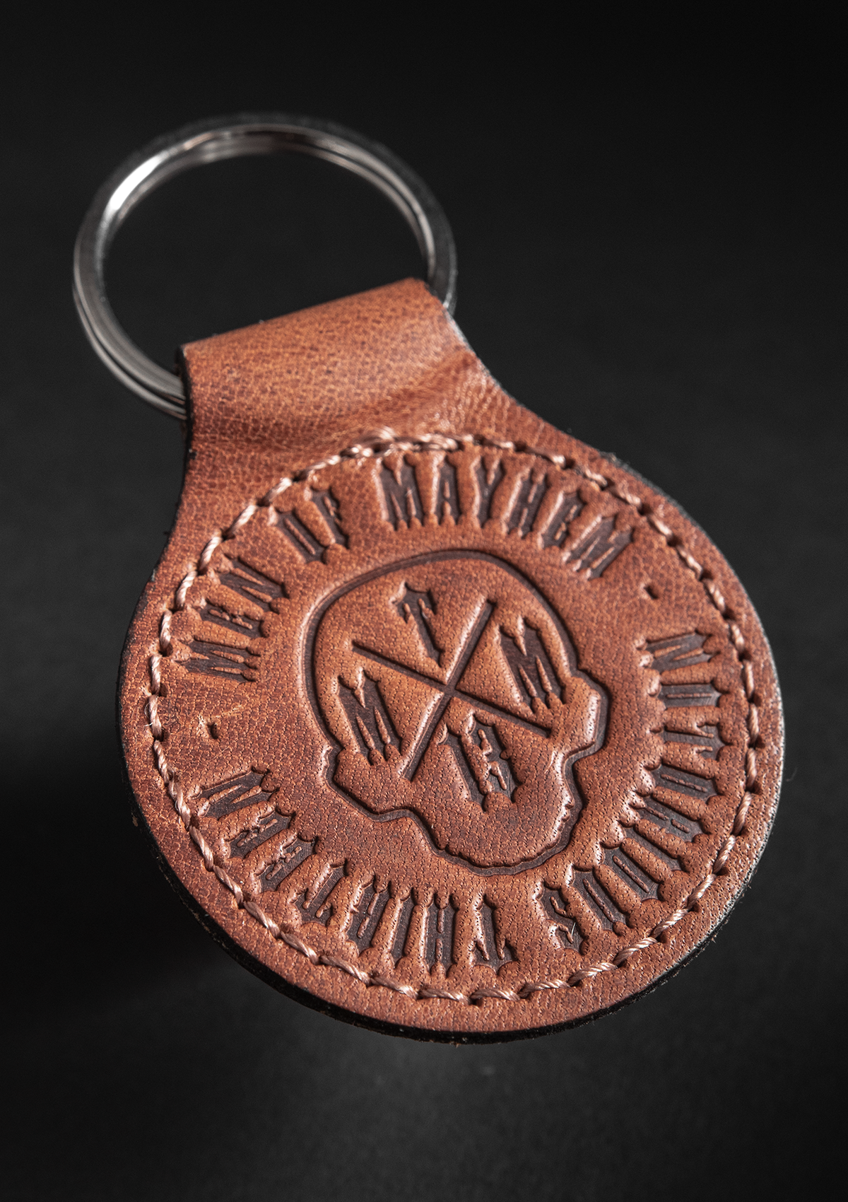 Keychain N.F.A.F Leather Brown