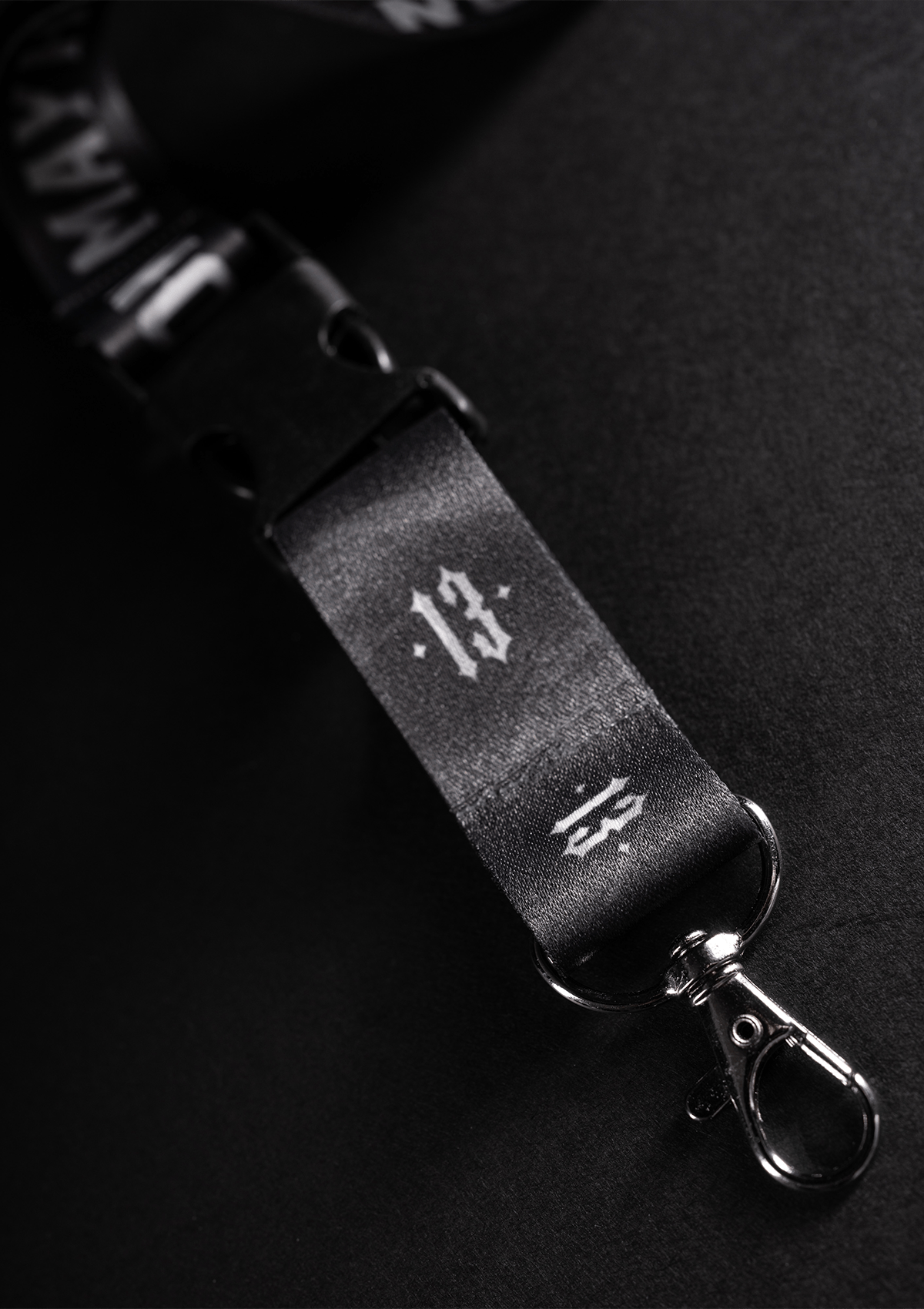 Lanyard B/C - MEN OF MAYHEM - Accessoires - ALAIKO - EXCHANGES - MM - E - 3060 - LA - BC - black