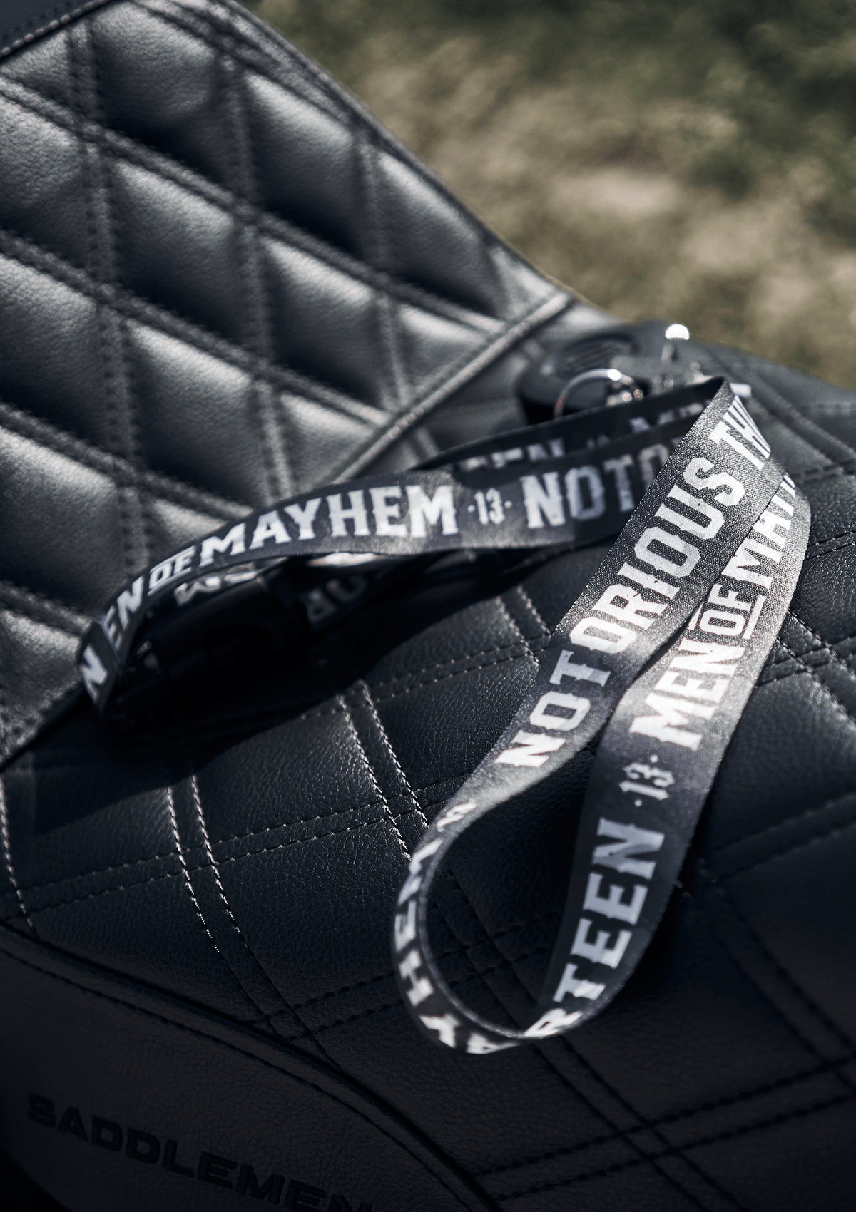 Lanyard B/C - MEN OF MAYHEM - Accessoires - ALAIKO - EXCHANGES - MM - E - 3060 - LA - BC - black