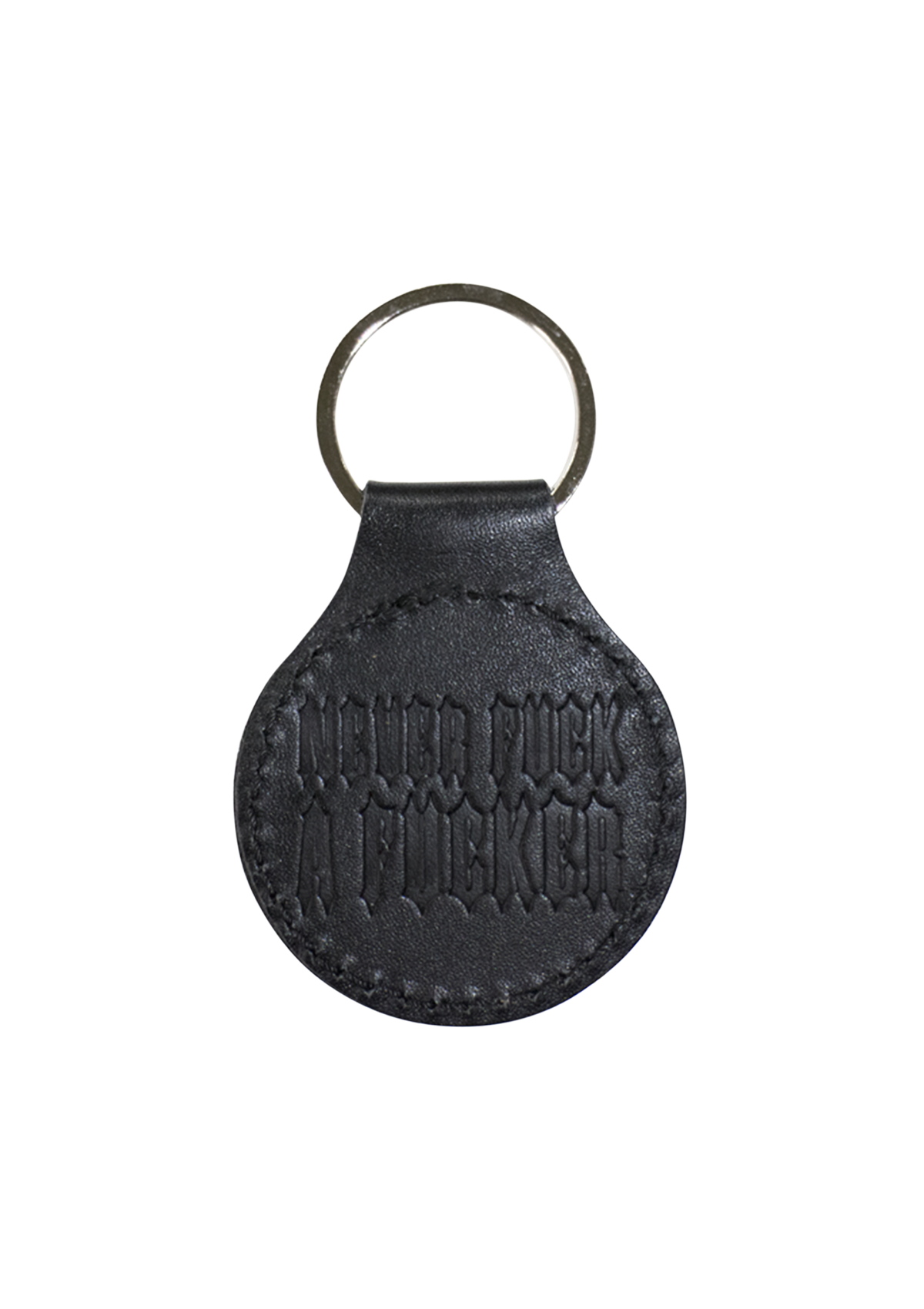 Keychain N.F.A.F Leather Black