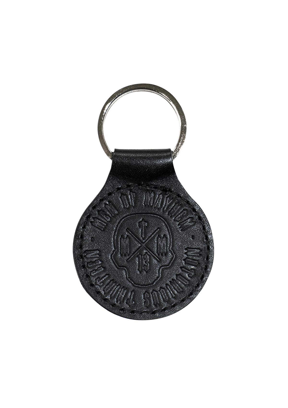 Anhänger N.F.A.F Leder Schwarz - MEN OF MAYHEM - Accessoires - black - Schlüsselanhänger